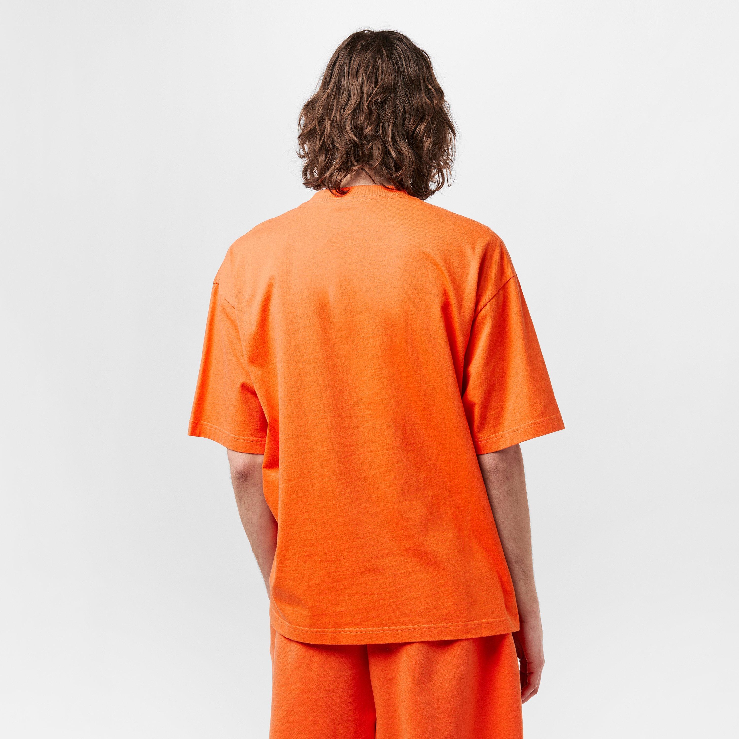 Orange/Orange - Balenciaga - Men's Regular Fit T-Shirt - 4