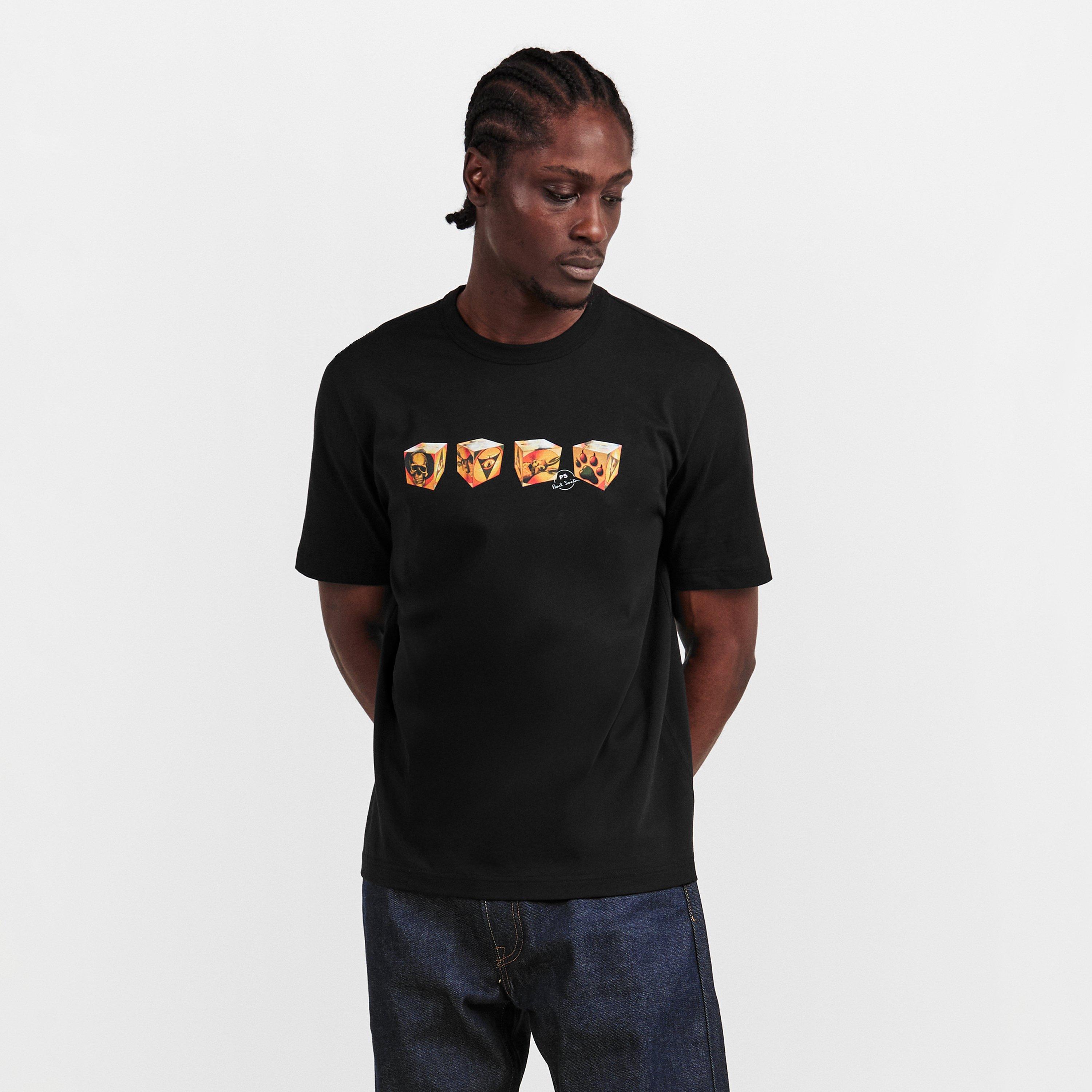Black 79 - PS Paul Smith - PS Cube Graphic T Sn61 - 3