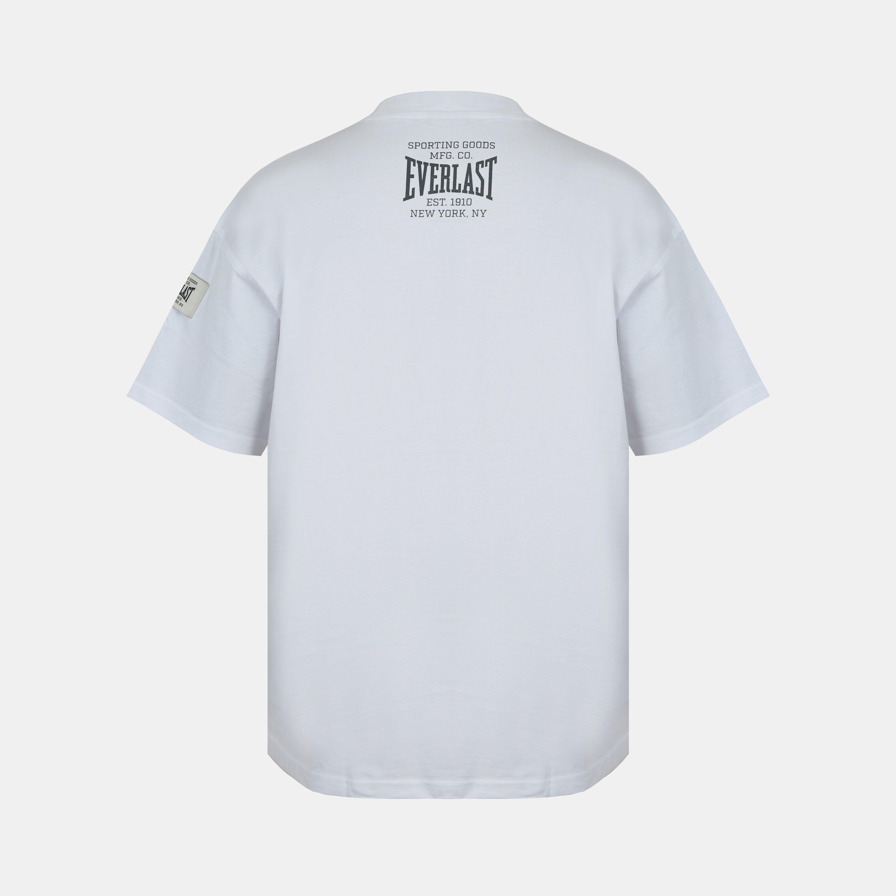 White - Everlast - NYC Logo Oversized T-Shirt - 2