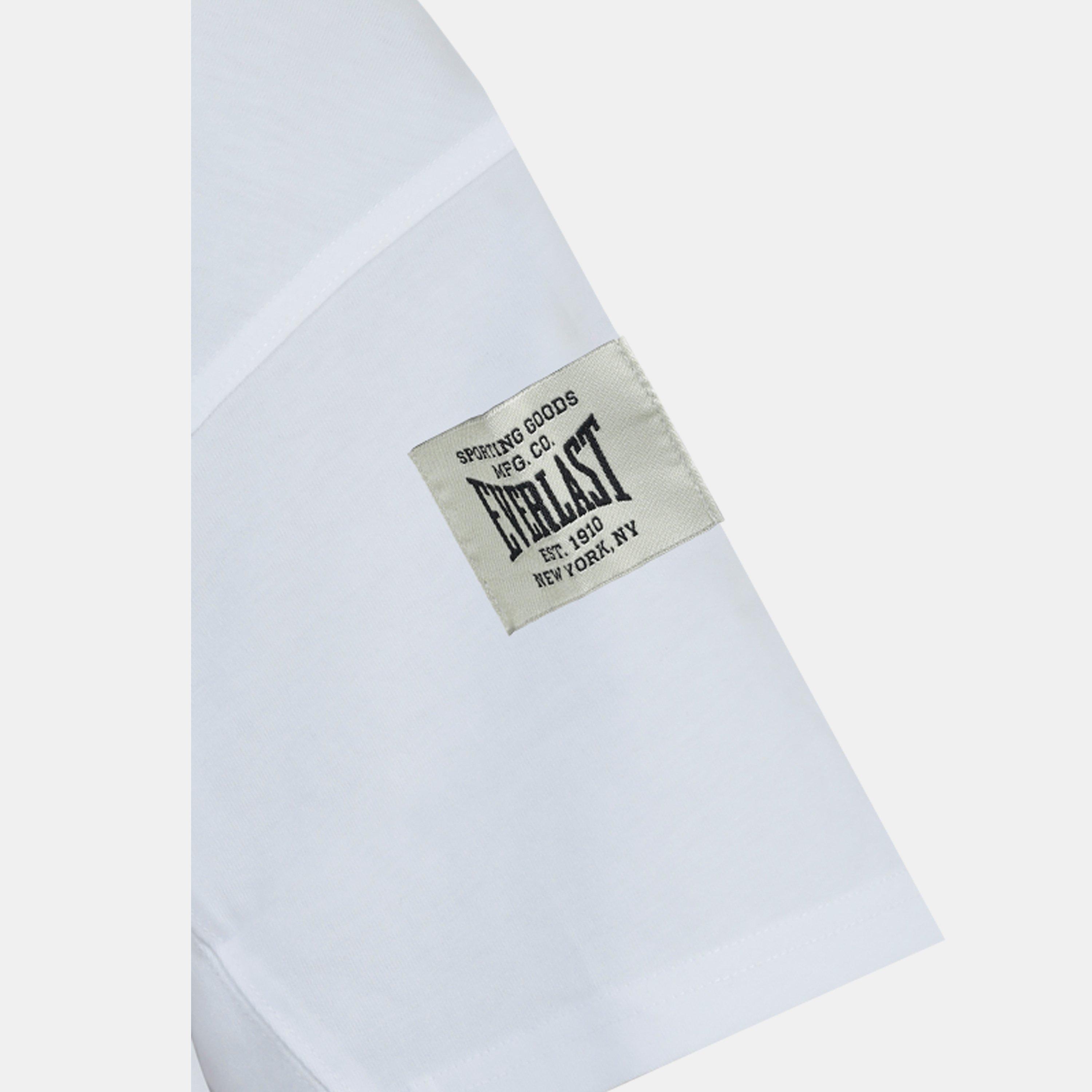 White - Everlast - NYC Logo Oversized T-Shirt - 4