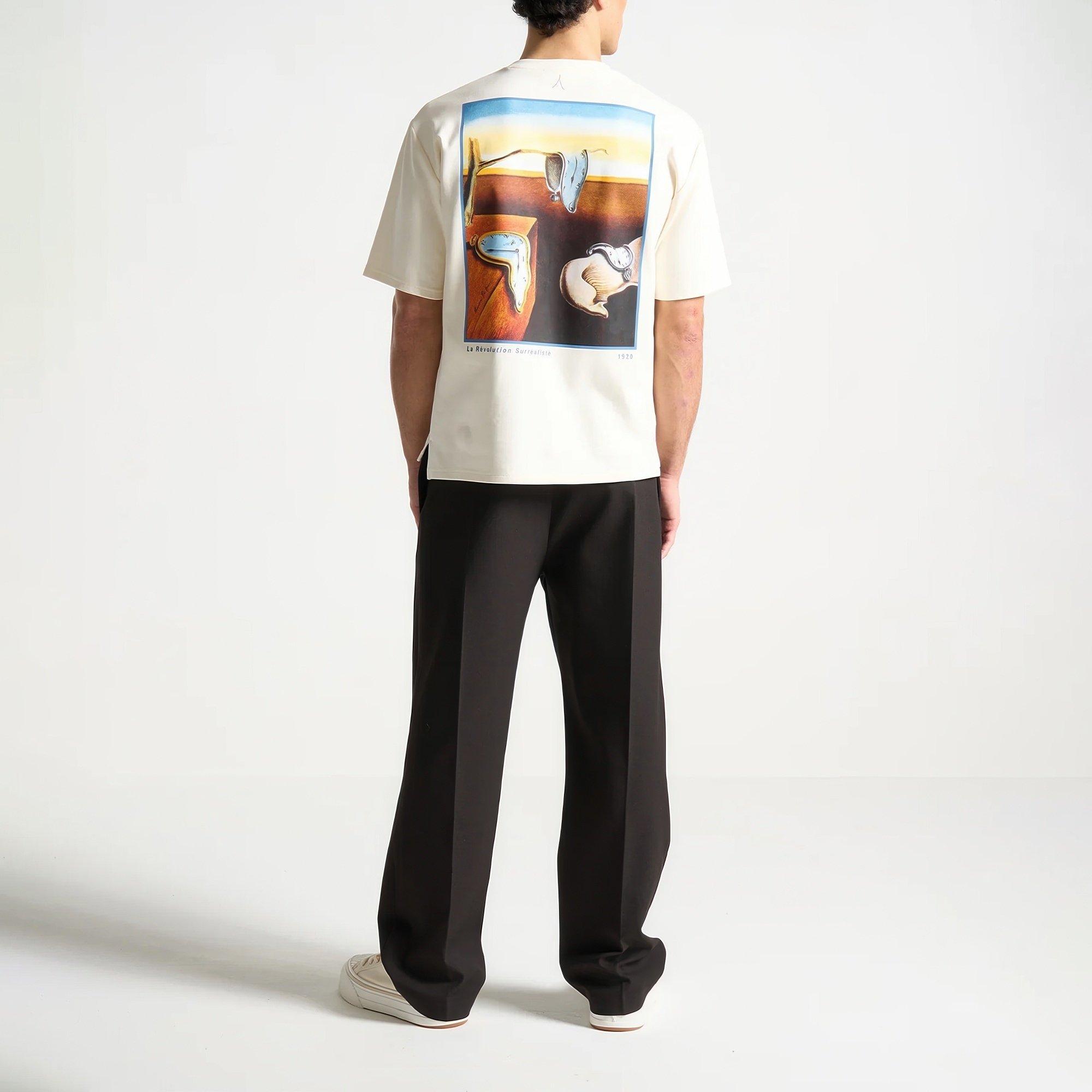 White - Maniere De Voir - Mens LArt T-Shirt - 6