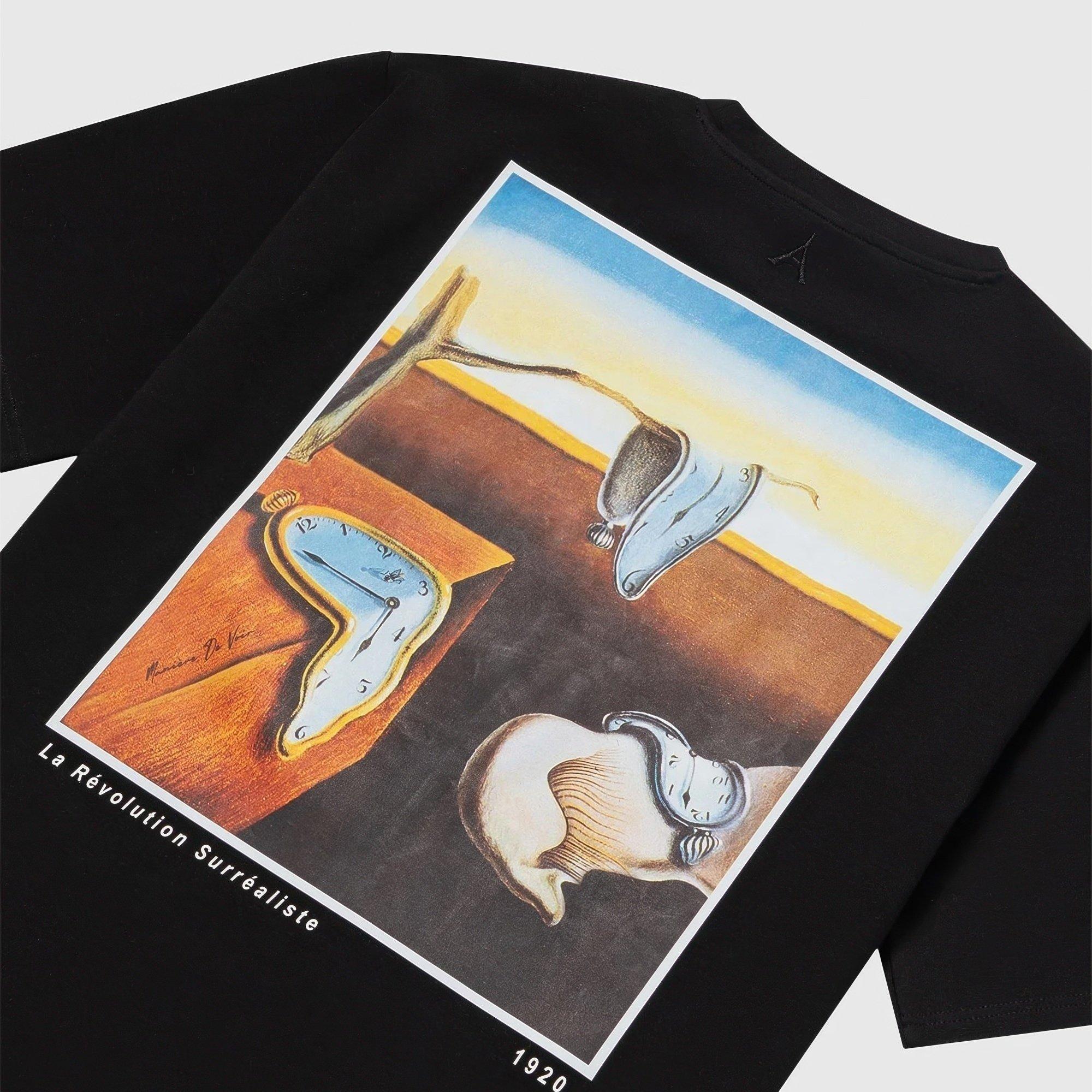 Black - Maniere De Voir - Mens LArt T-Shirt - 5