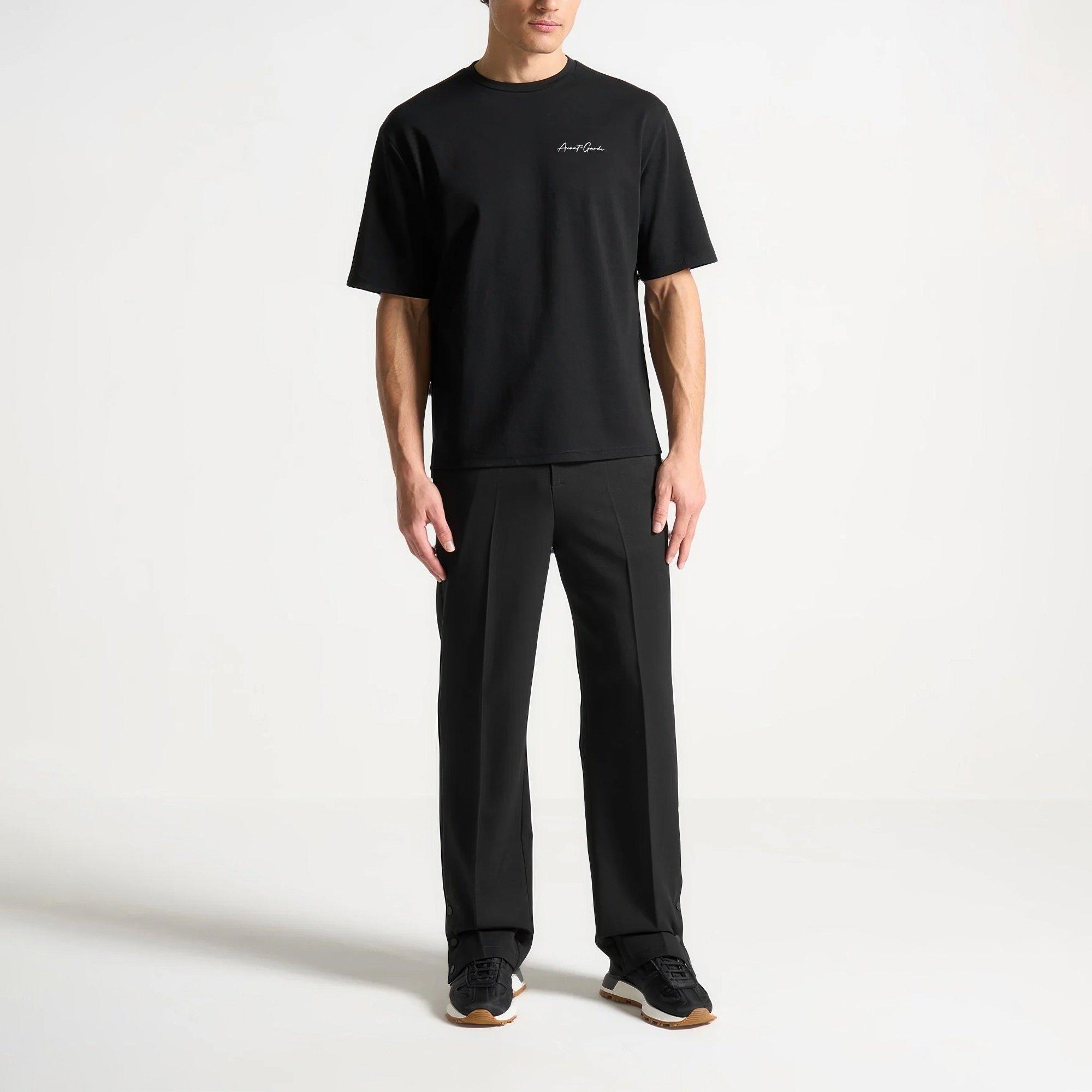 Black - Maniere De Voir - Mens LArt T-Shirt - 6