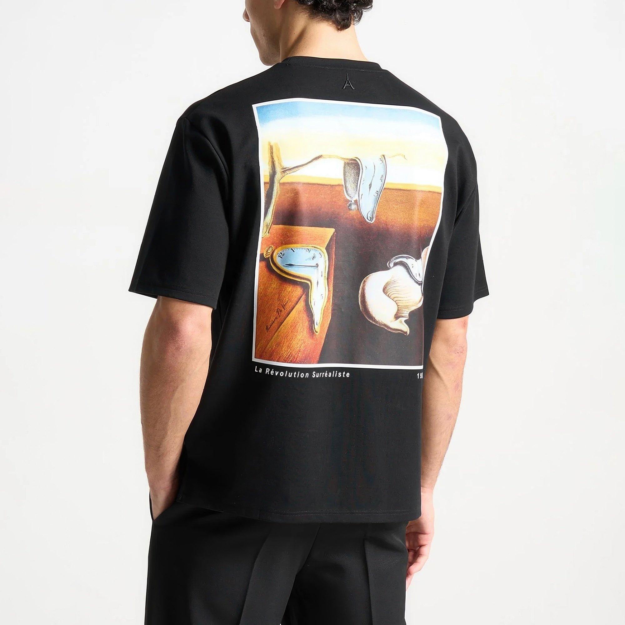 Black - Maniere De Voir - Mens LArt T-Shirt - 7