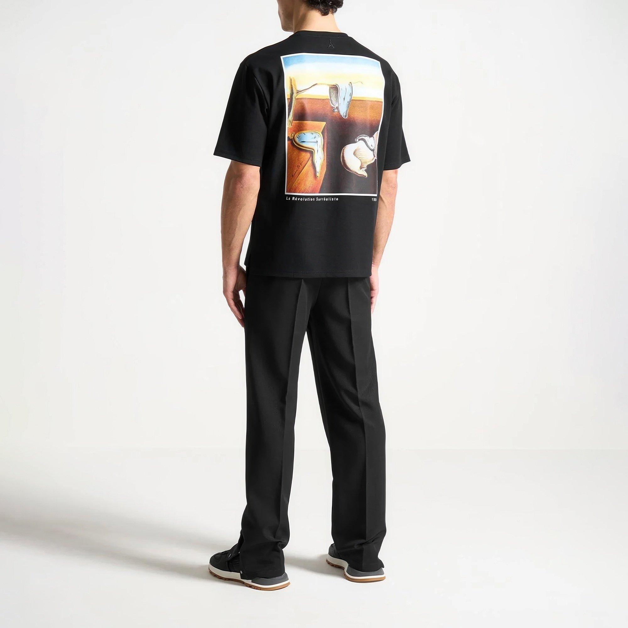 Black - Maniere De Voir - Mens LArt T-Shirt - 8