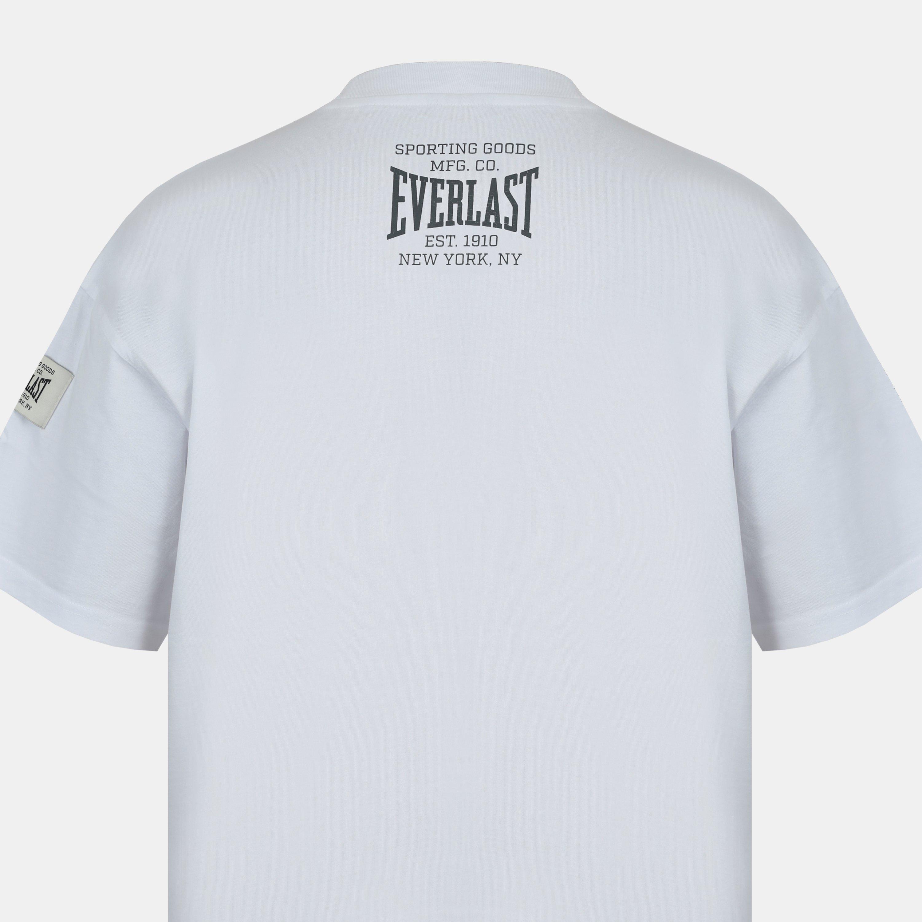 White - Everlast - NYC Linear Oversized T-Shirt - 5