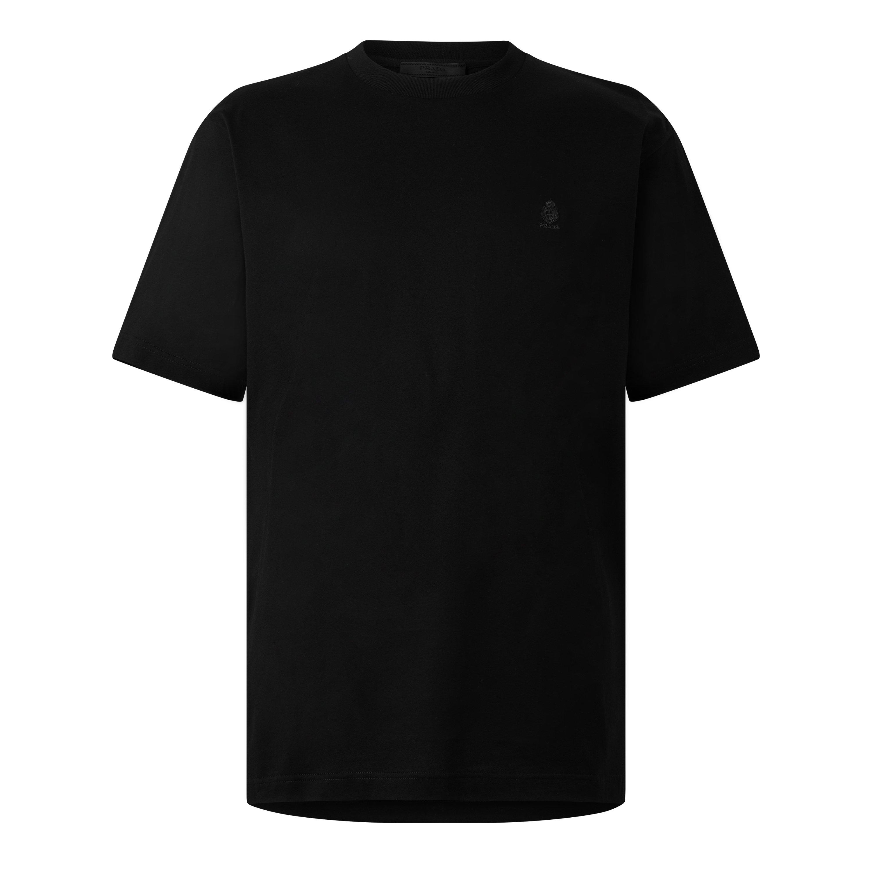 Prada Prada Crest Tee Sn63 - Black - L