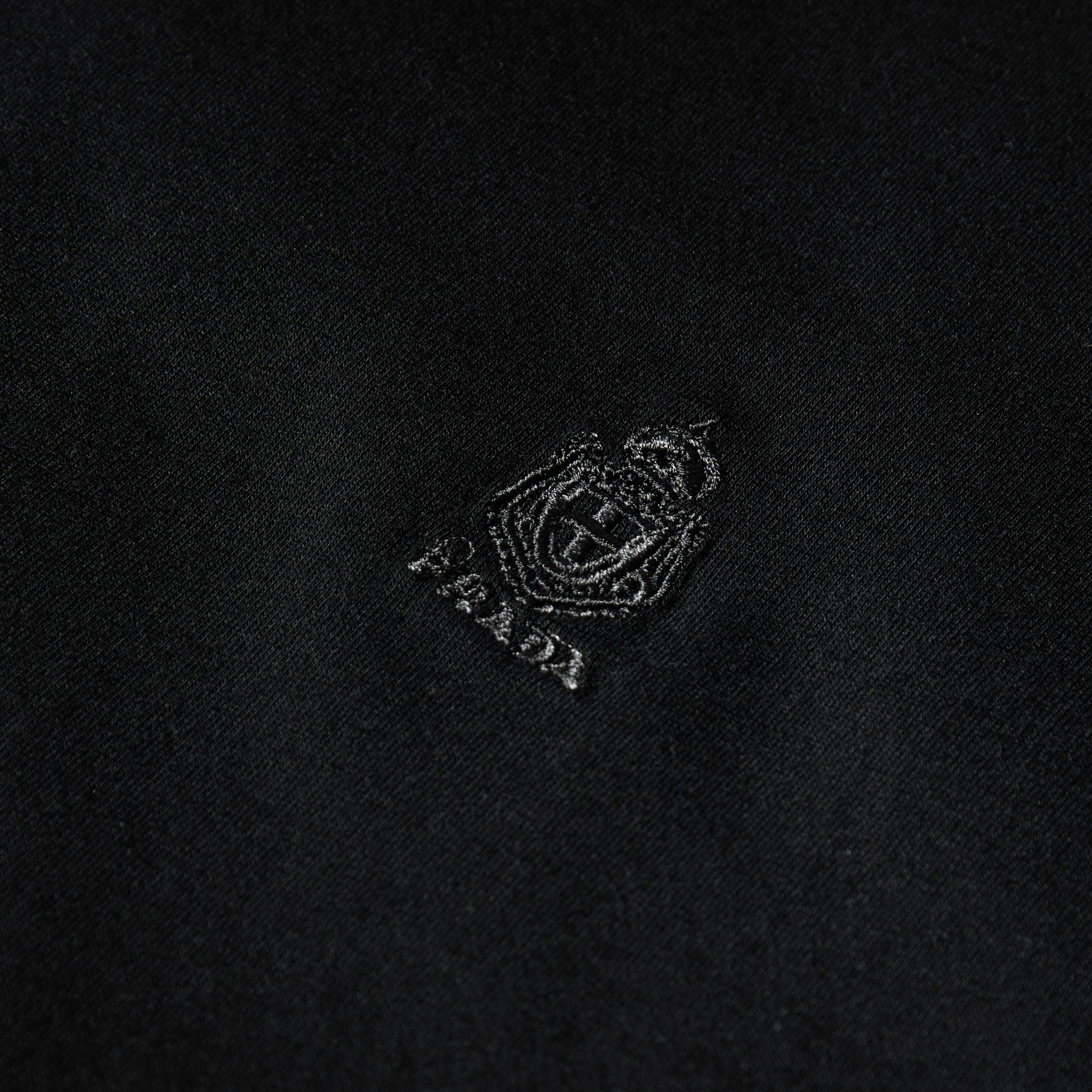 Black - Prada - Prada Crest Tee Sn63 - 3