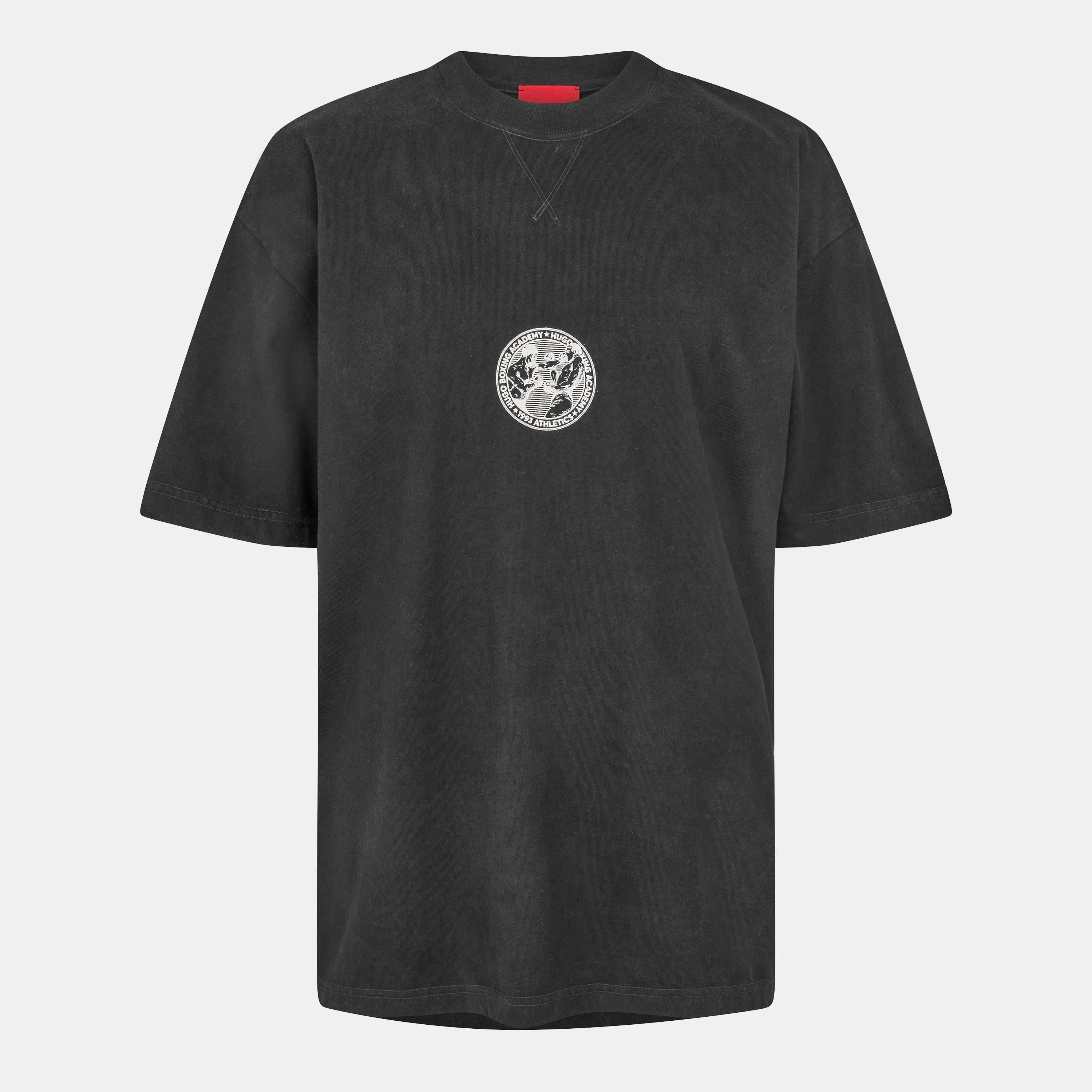 Hugo Men's Dwresto Cotton T-Shirt - Black 001 - 2XL