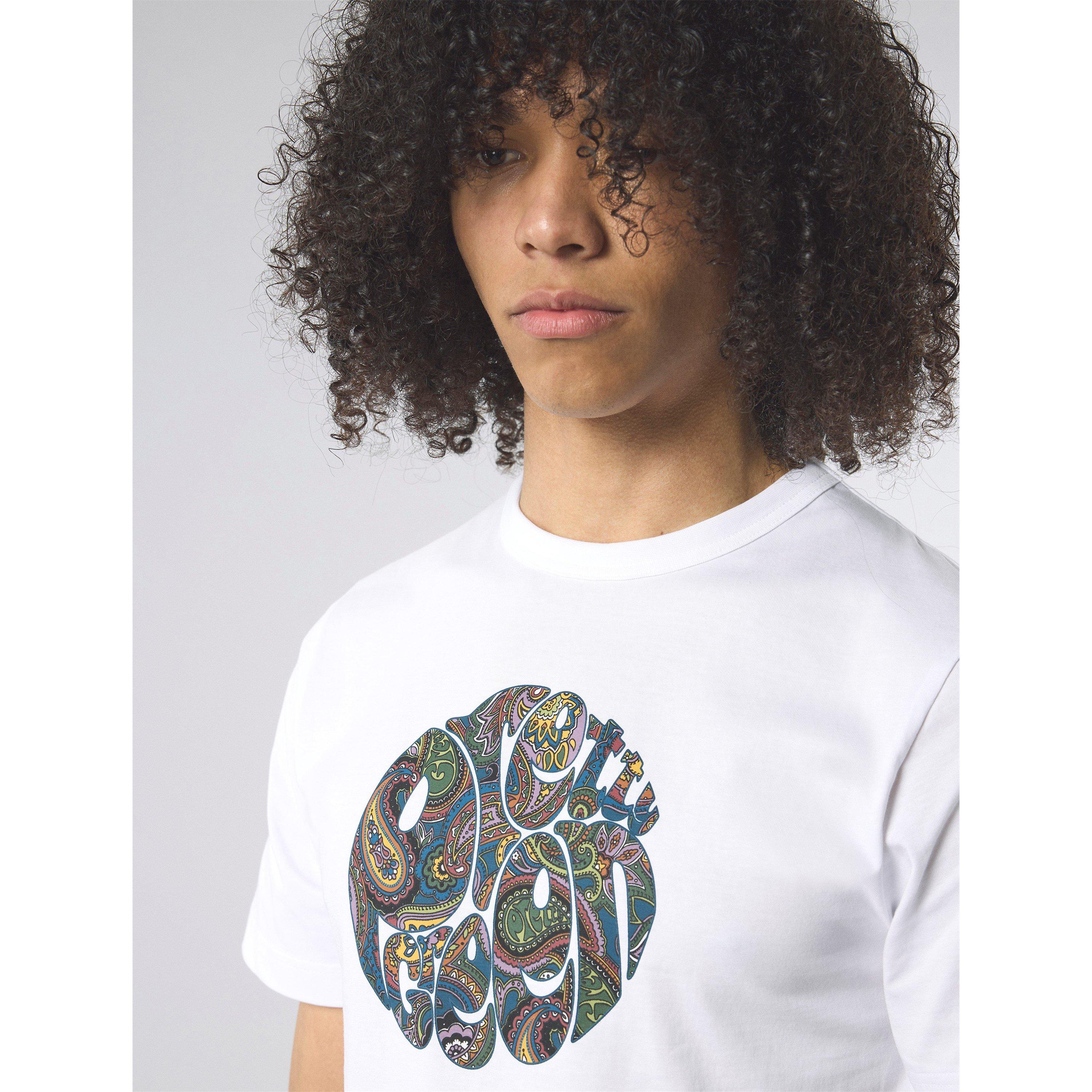 Wit - Pretty Green - Men's PG House Paisley Regular Fit T-Shirt - 3