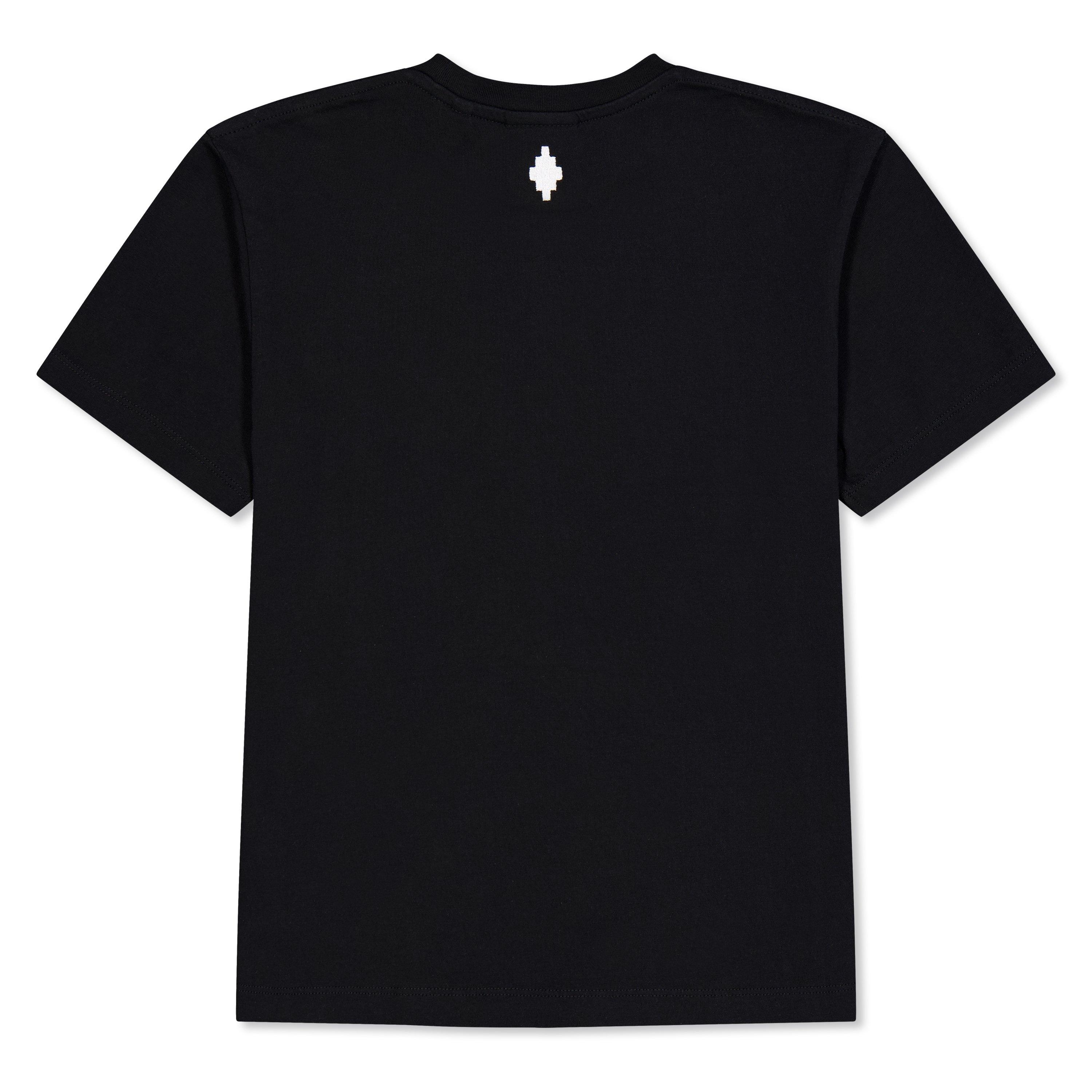 Black - Marcelo Burlon - Kids' Bandana Regular Fit T-Shirt - 2
