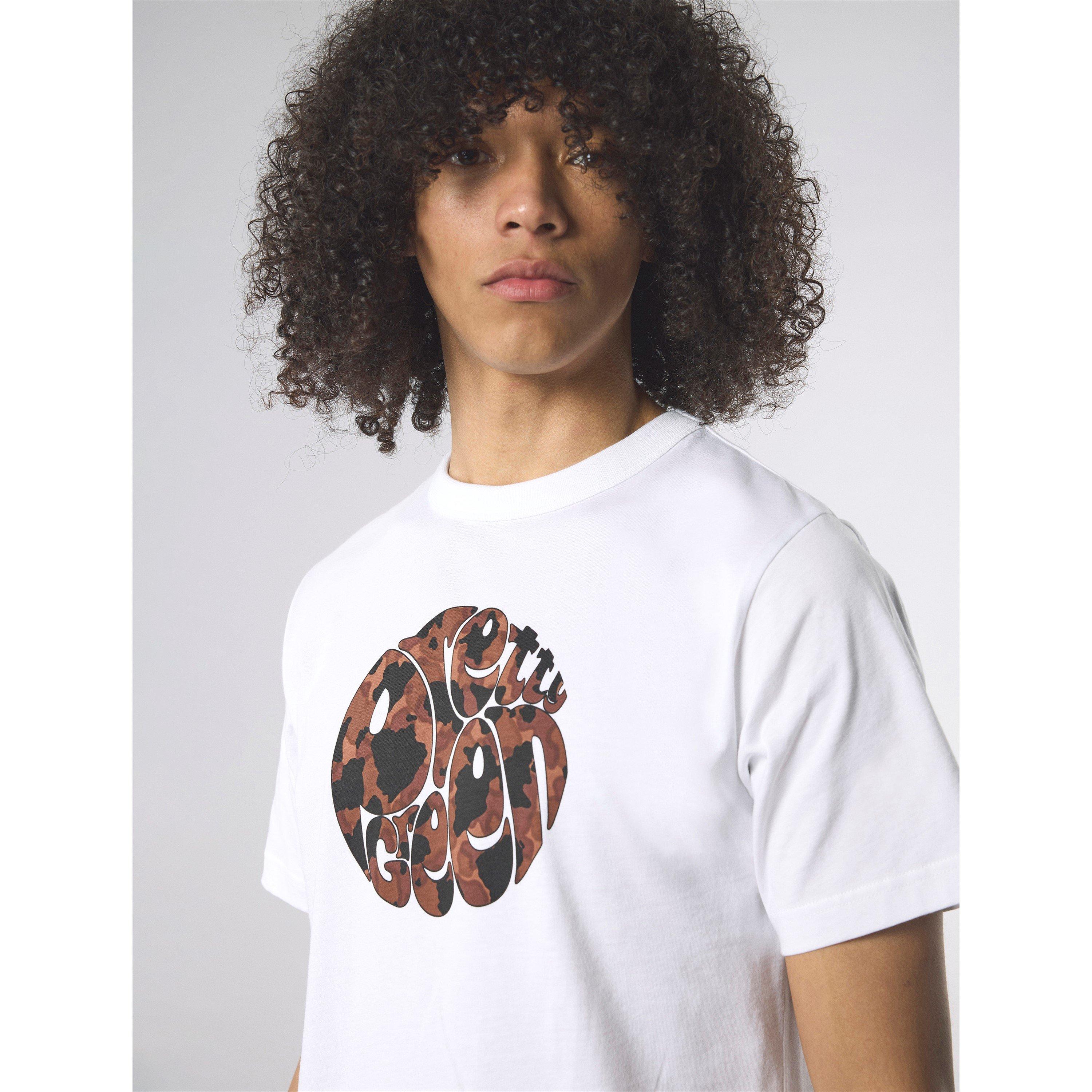 Wit - Pretty Green - Men's PG Brindle Logo Regular Fit T-Shirt - 3