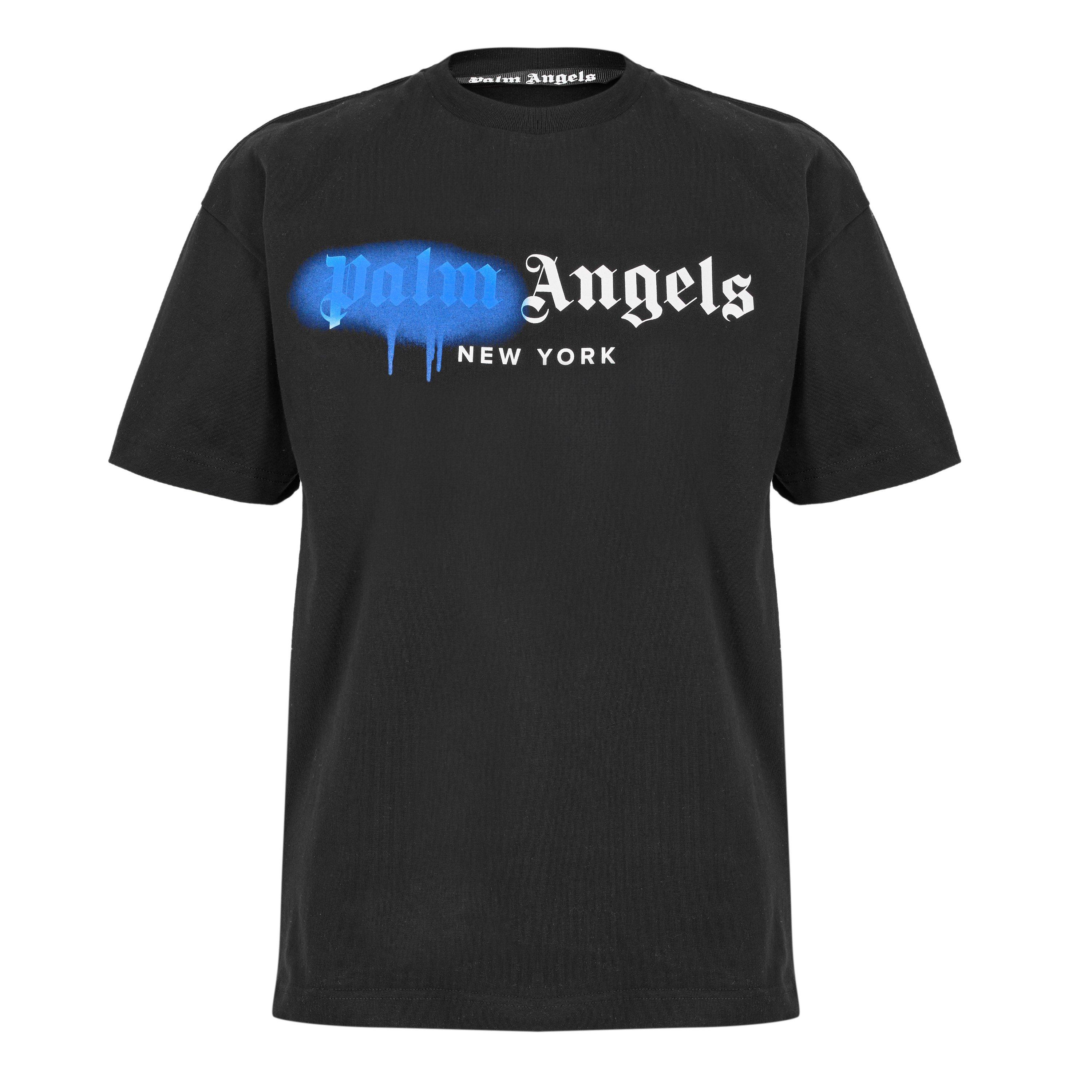 Black Blue - Palm Angels - Palm Hk Tee Sn99 - 1
