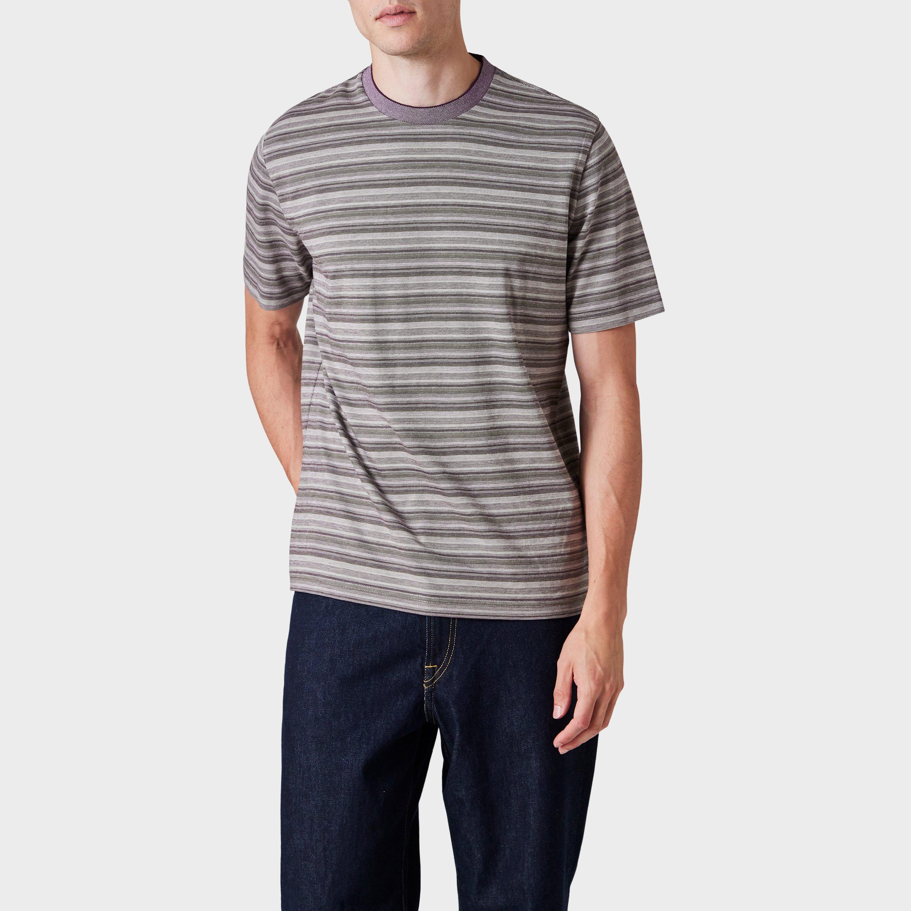 Green 39 - PS Paul Smith - Men's Stripe T-Shirt - 2