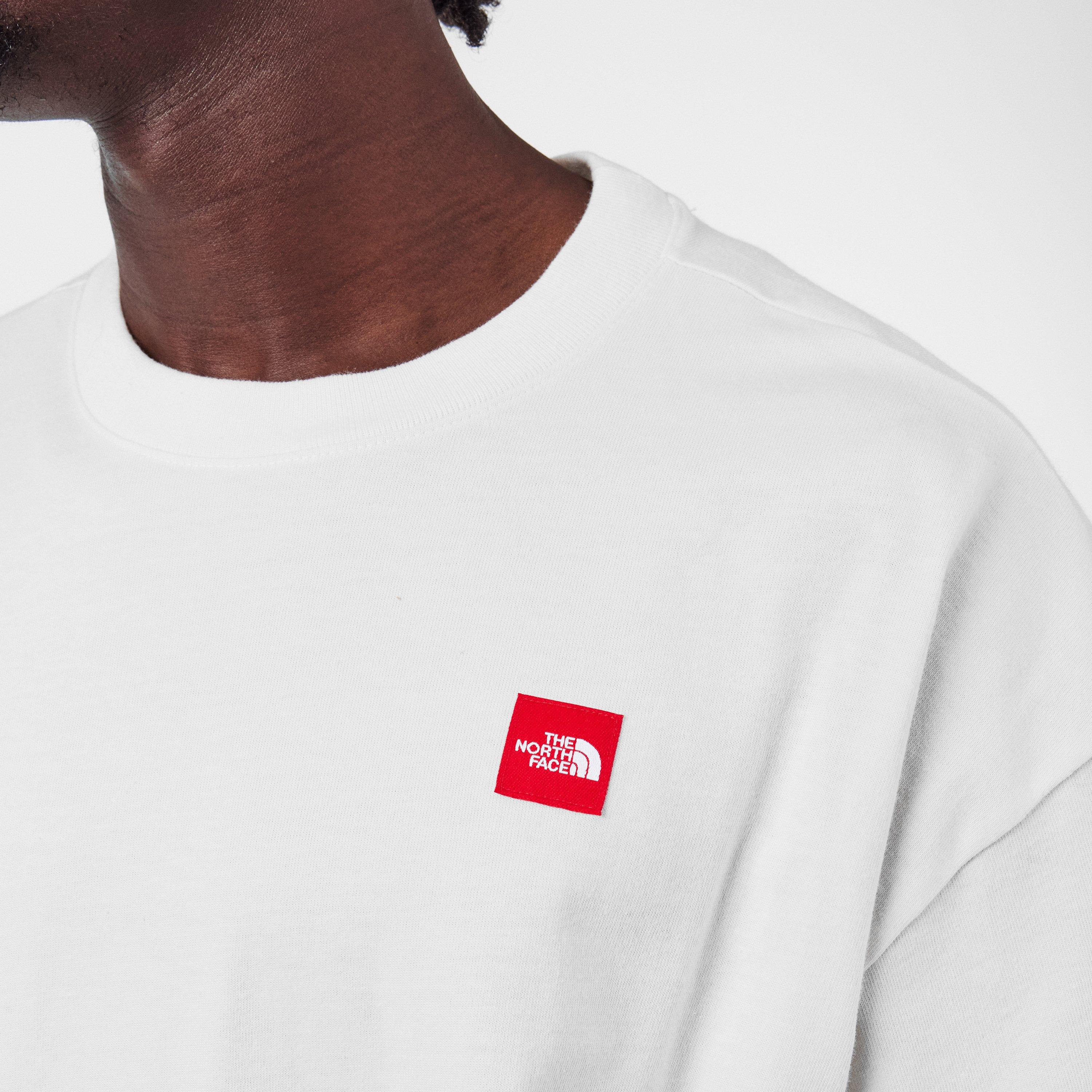 White Dune - The North Face - Mens Redbox Short Sleeve T-Shirt - 5