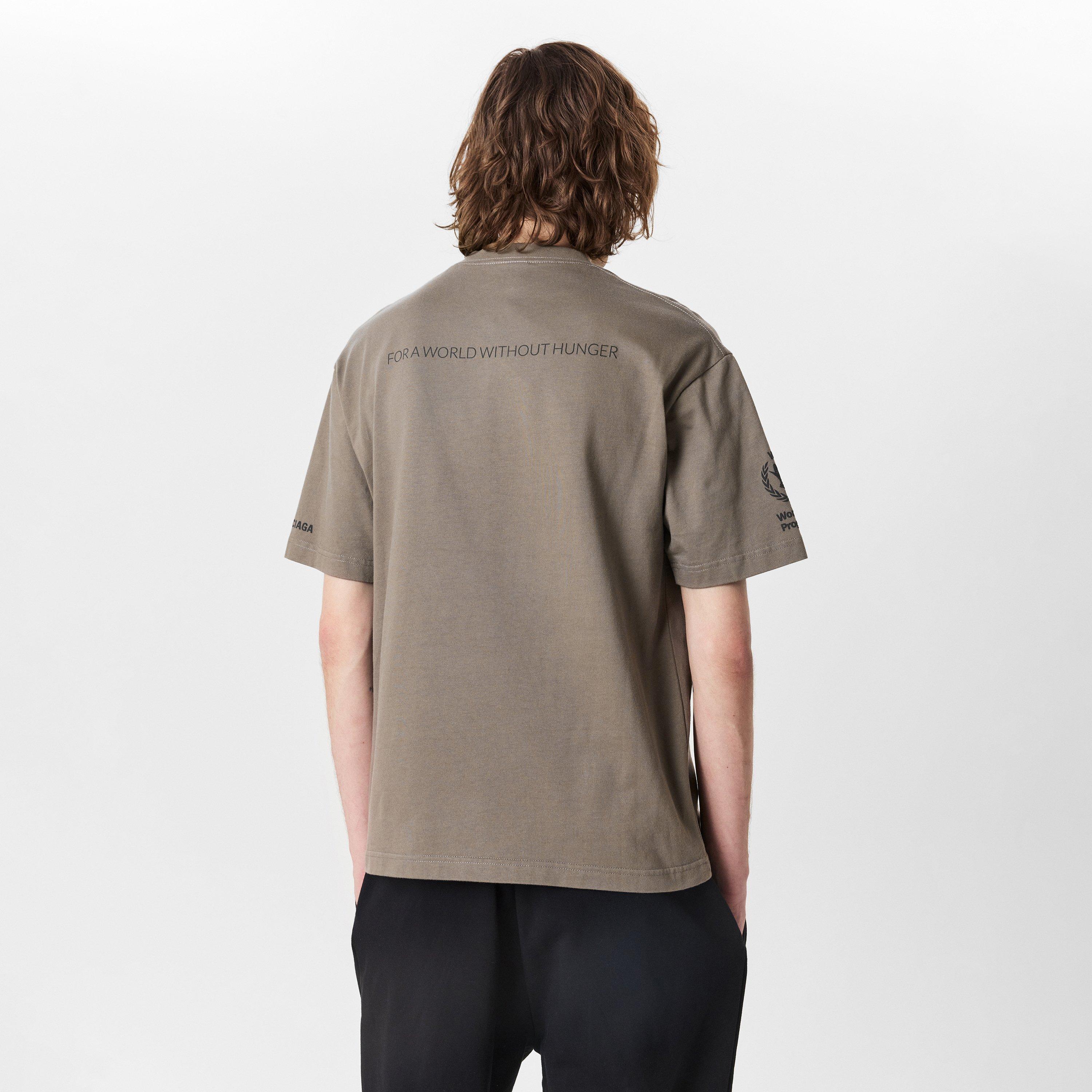 Taupe/Black - Balenciaga - Men's T-Shirt - 4