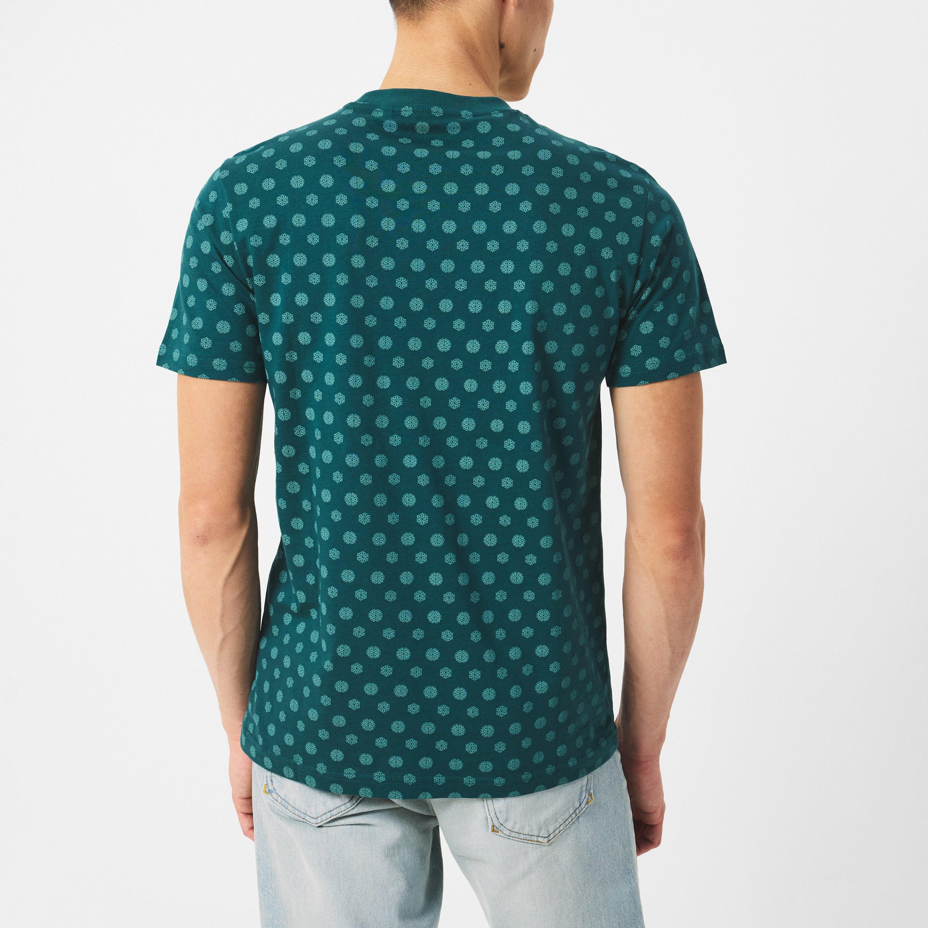 Juni kever - Original Penguin - Geo All Over Print Regular Fit T-Shirt - 4
