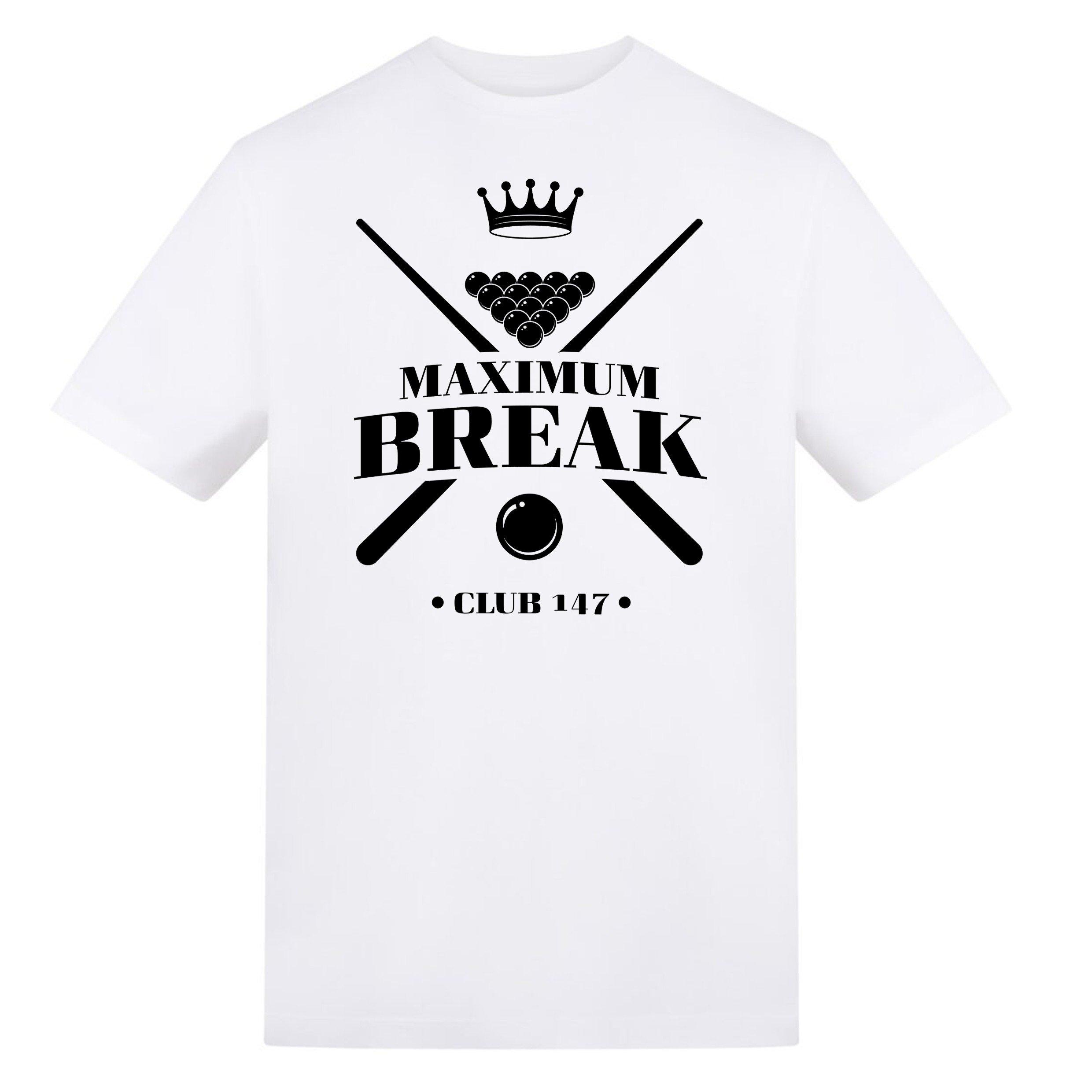 Adults Printed Snooker Tee