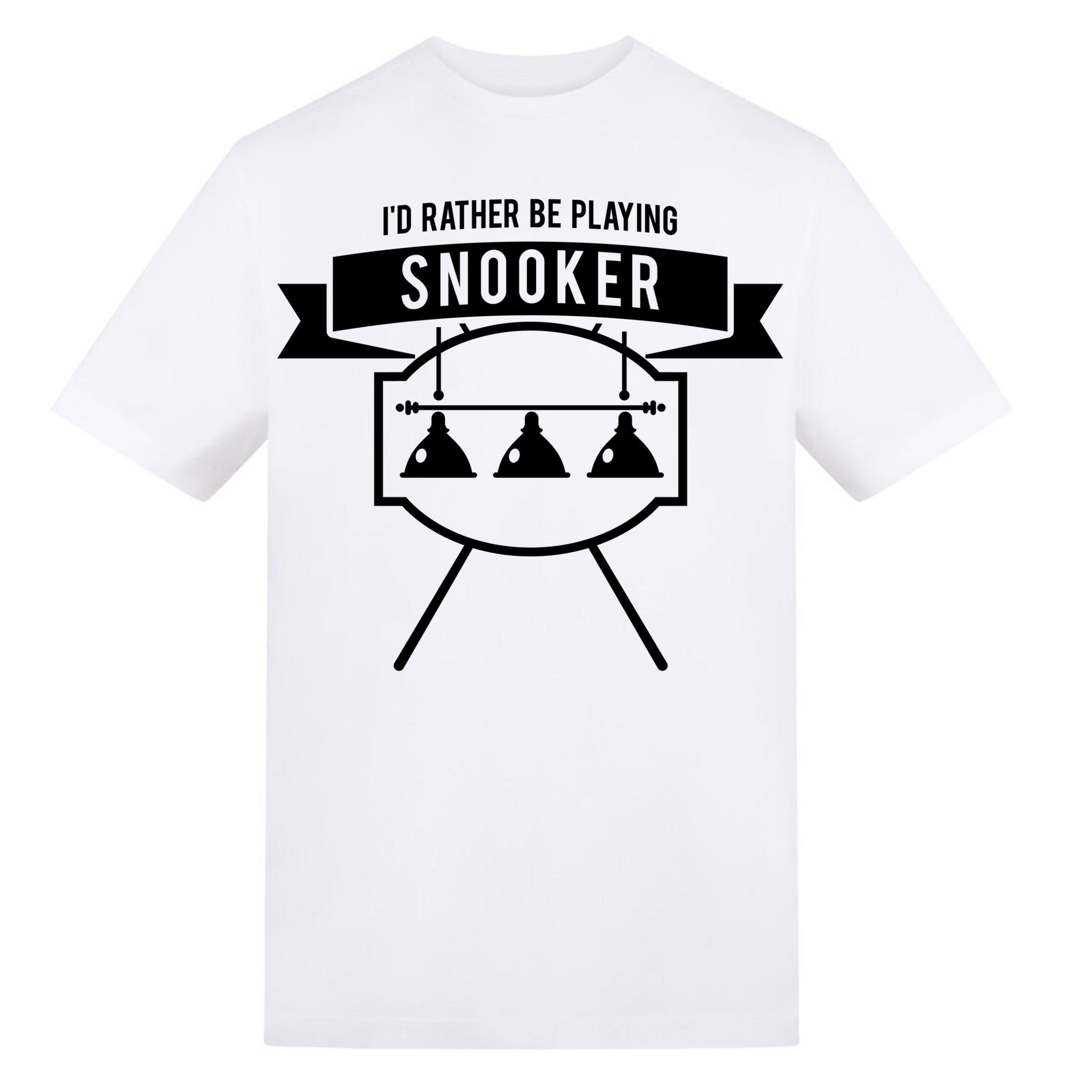 Adults Printed Snooker Tee