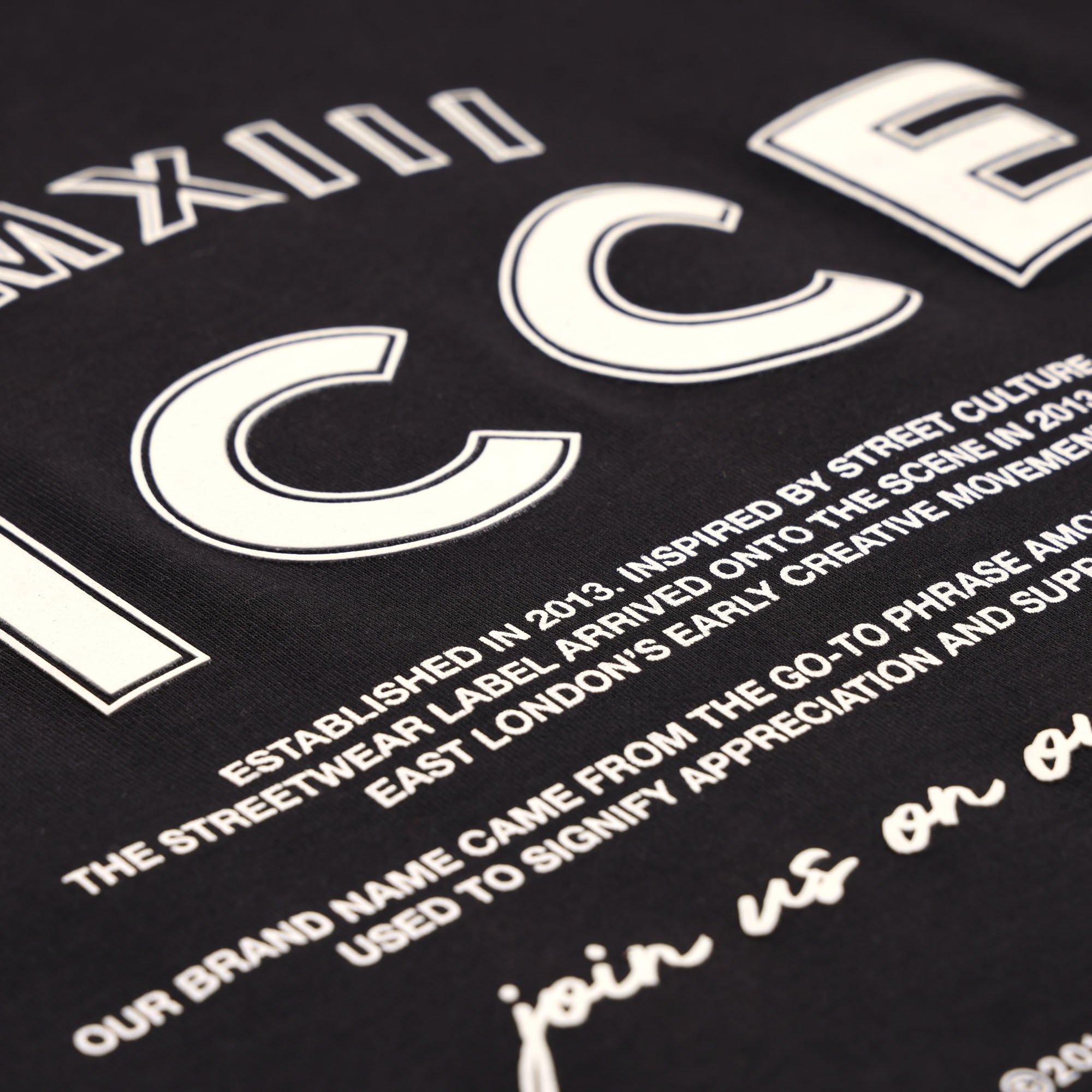 Nero - Nicce - Rising Short Sleeve Oversized T-Shirt - 3