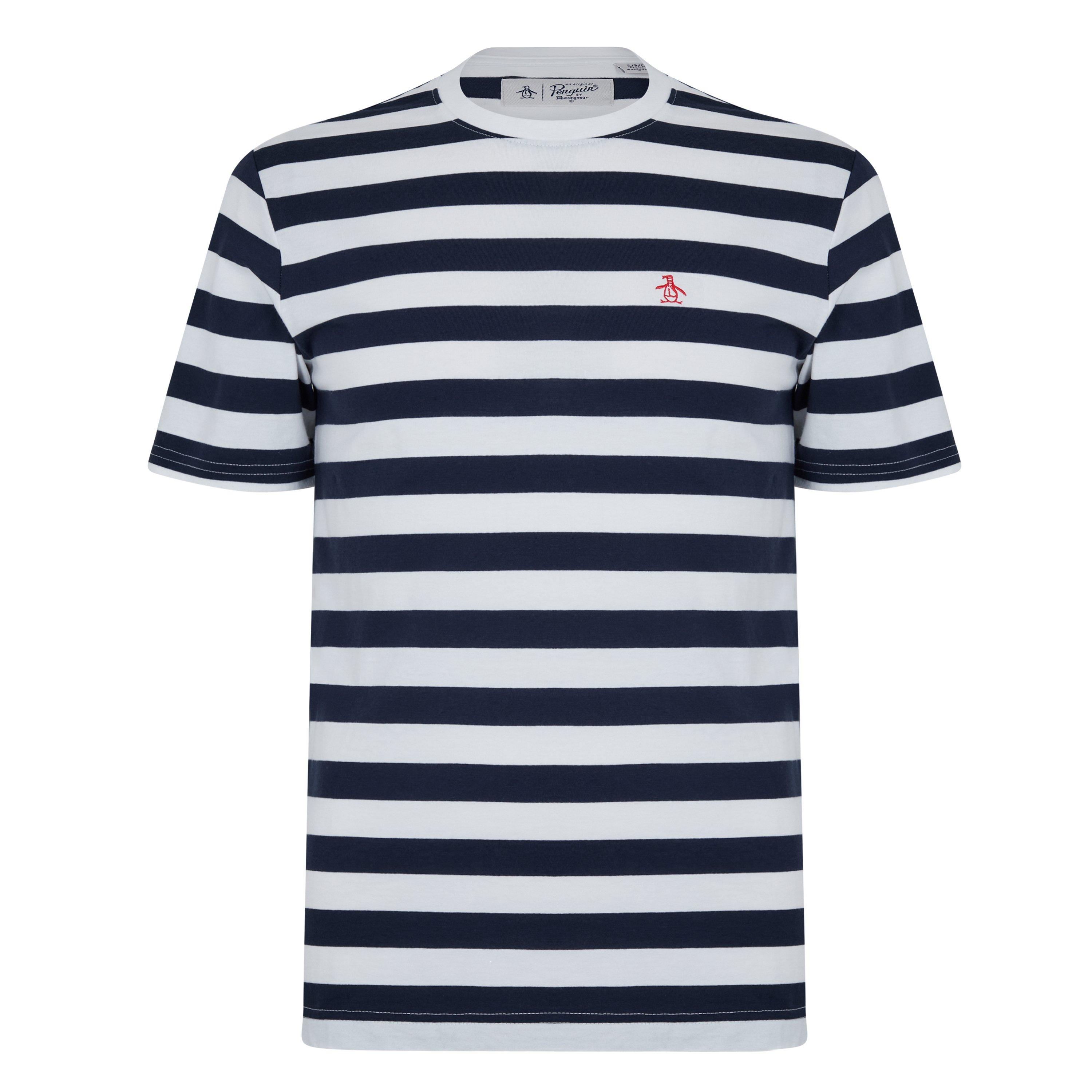 Yale - Original Penguin - Men's Regular Fit Stripe T-Shirt - 1