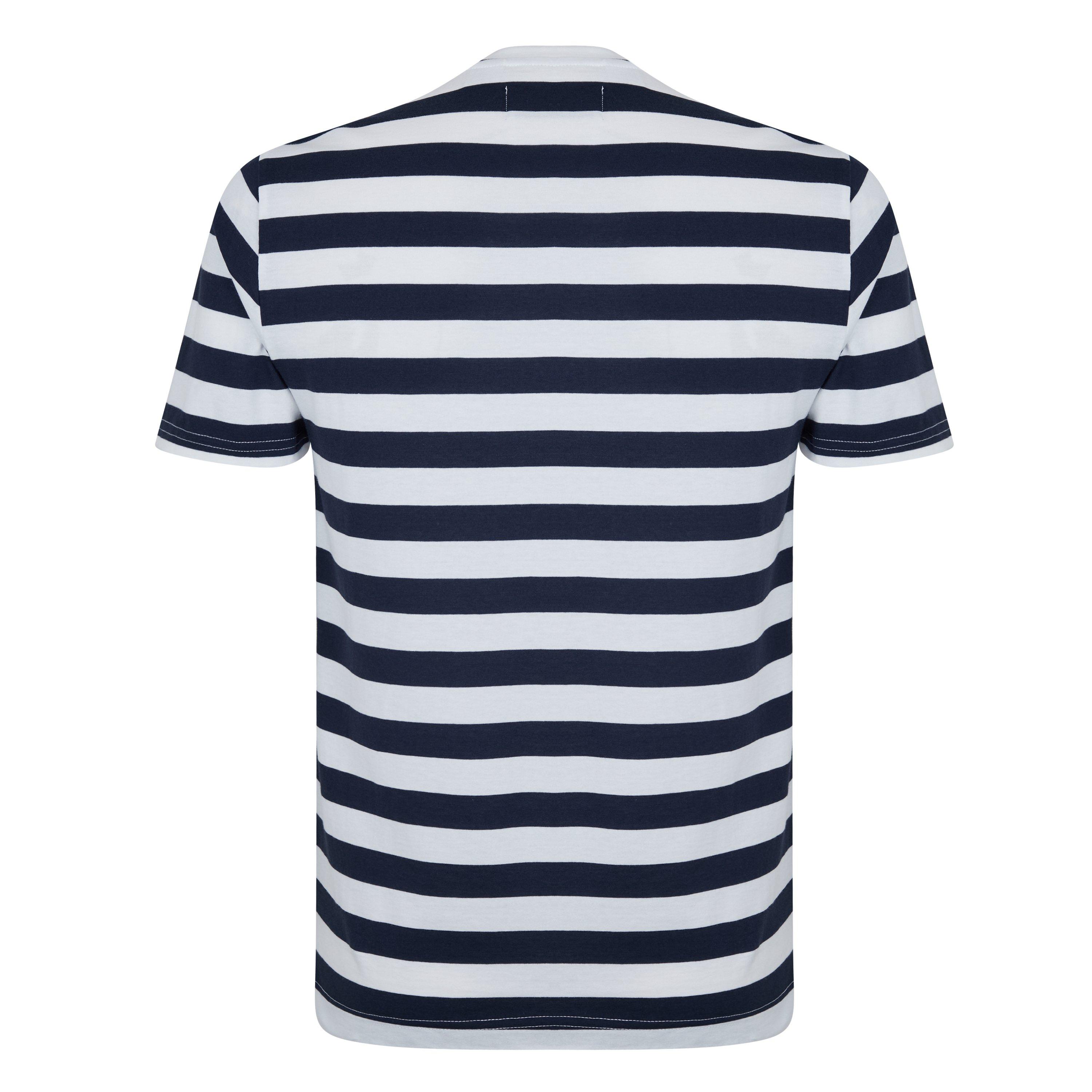 Yale - Original Penguin - Men's Regular Fit Stripe T-Shirt - 2