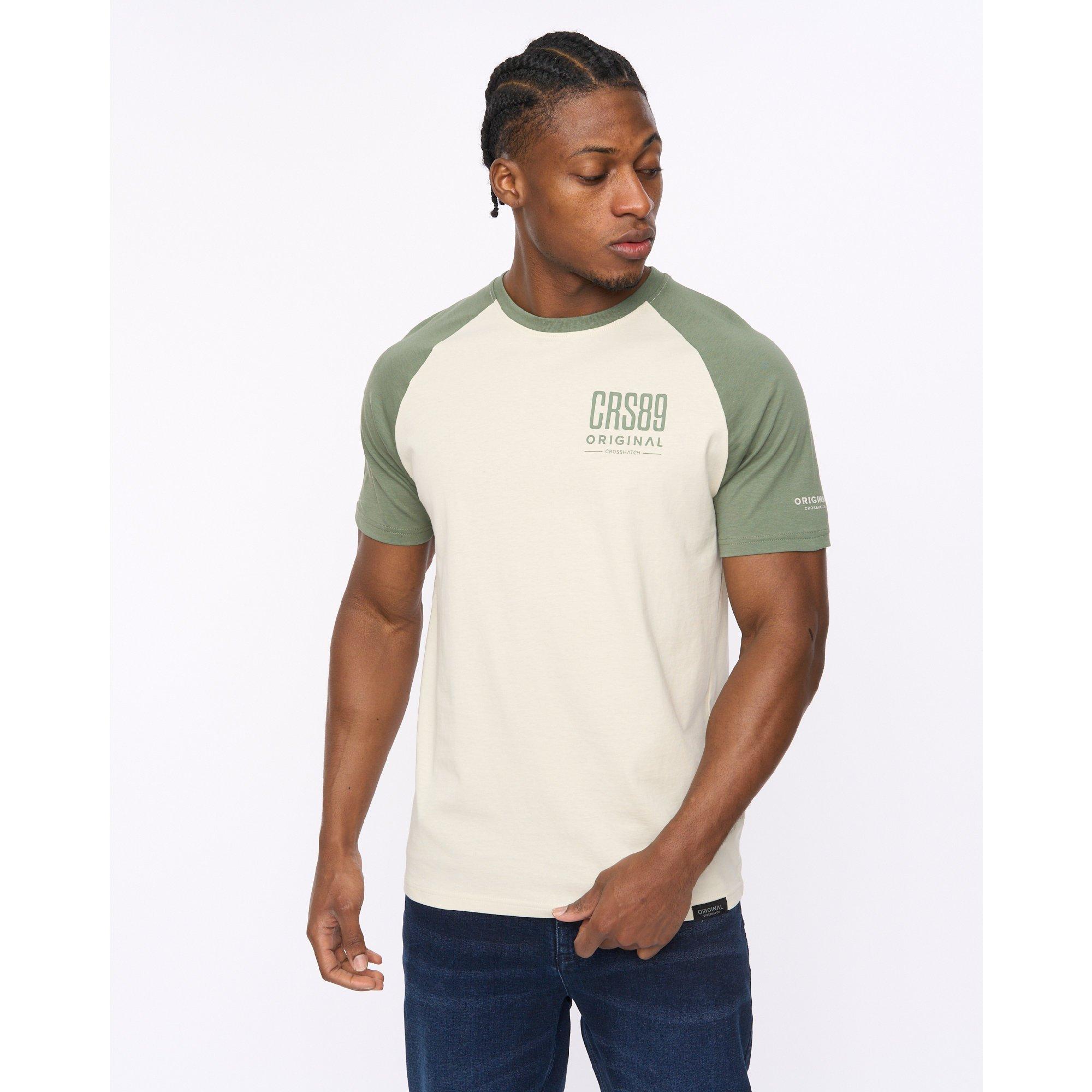OLIVE - Crosshatch - CH Bretsby T-Shirts Sn64 - 3