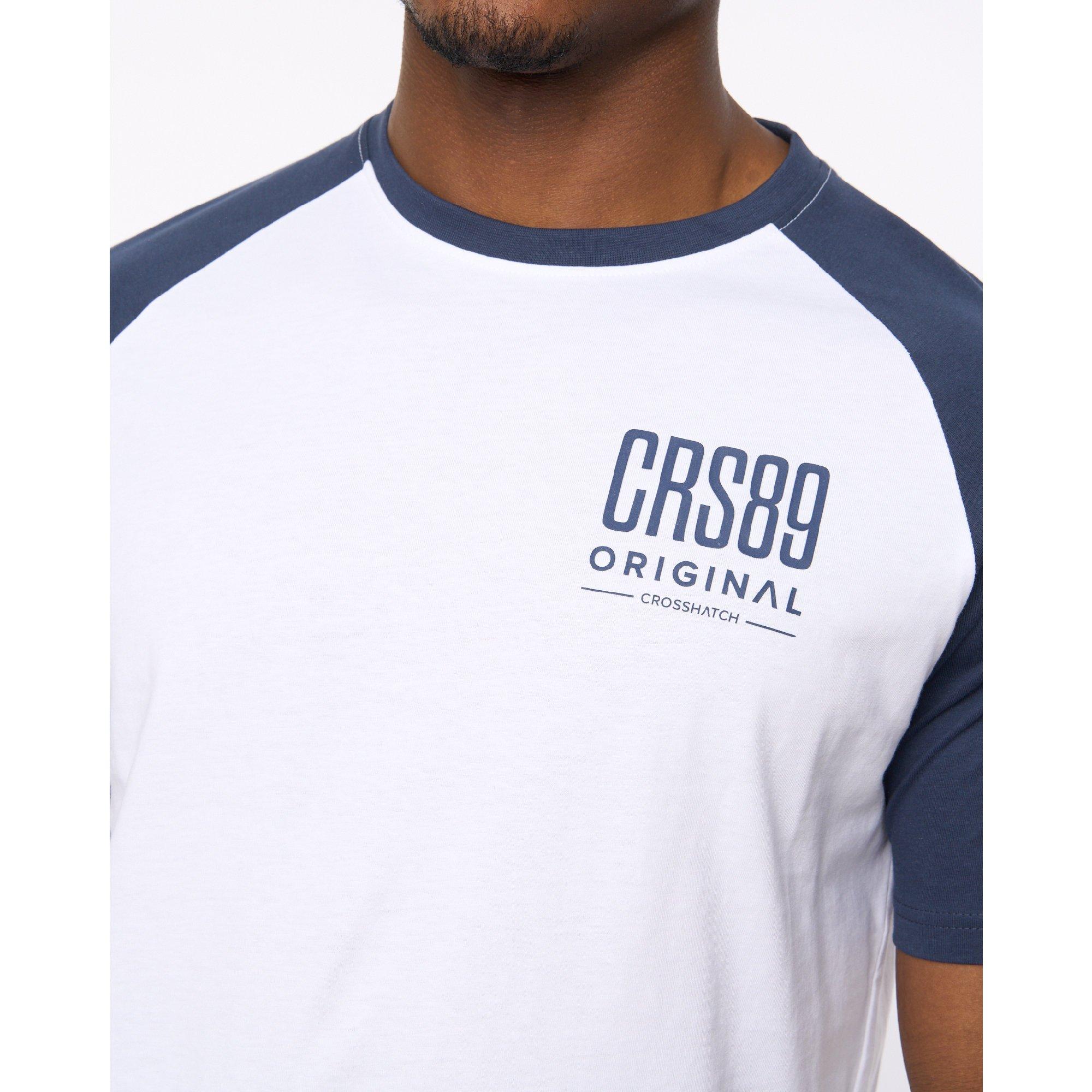 MARINEBLAUW - Crosshatch - Men's Bretsby Cotton Short-Sleeve Crew-Neck T-Shirt - 6