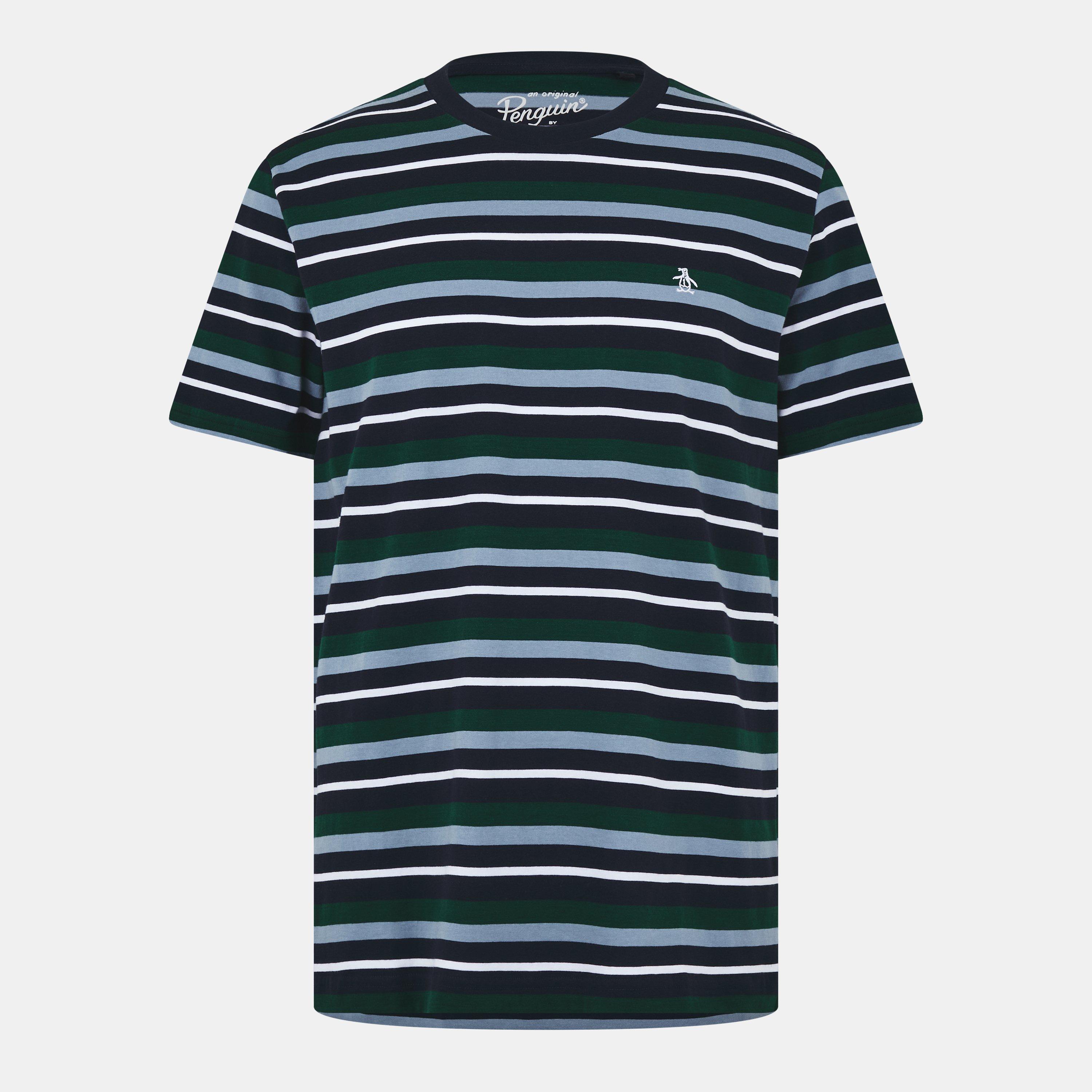 Yale - Original Penguin - Men's Regular Fit Stripe T-Shirt - 1