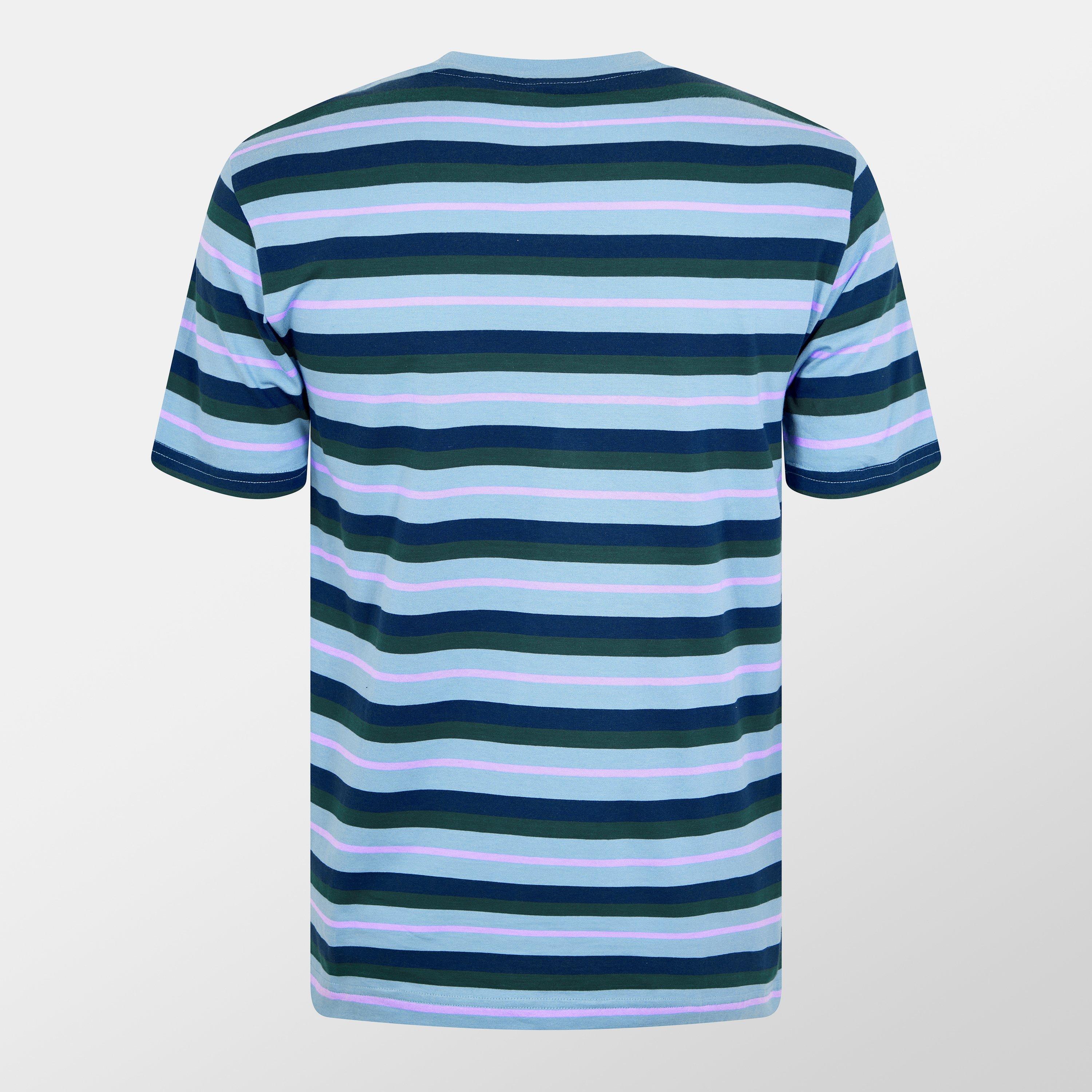 Faded Denim - Original Penguin - Men's Regular Fit Stripe T-Shirt - 2