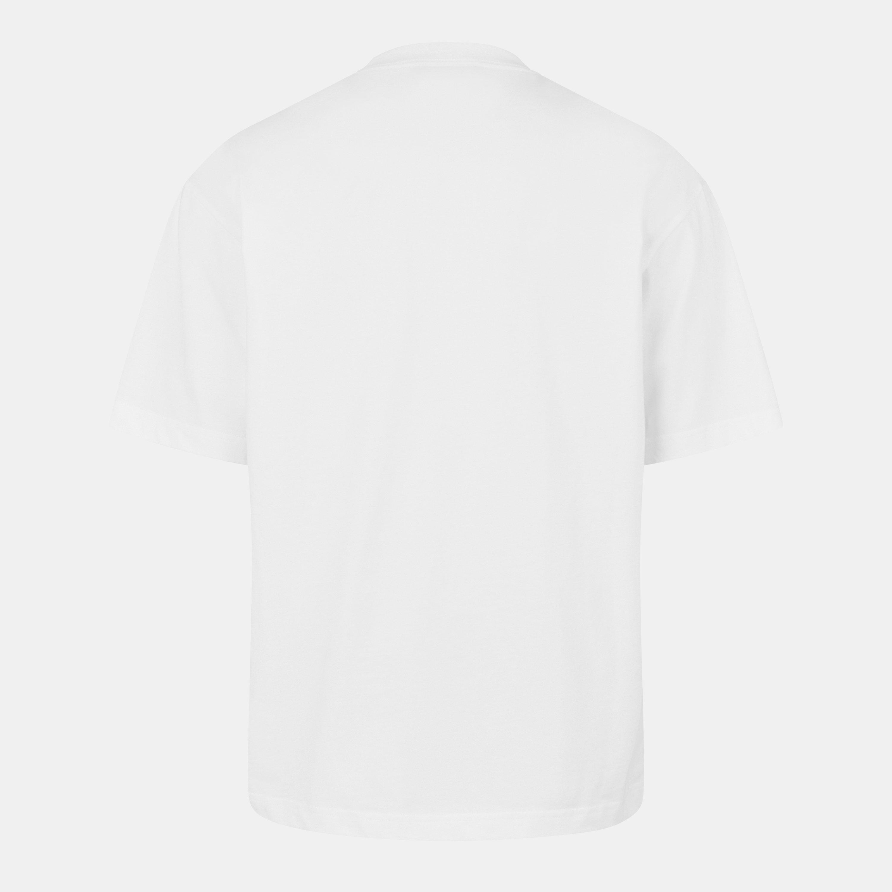 White/Green - Balenciaga - Men's Regular Fit T-Shirt - 2