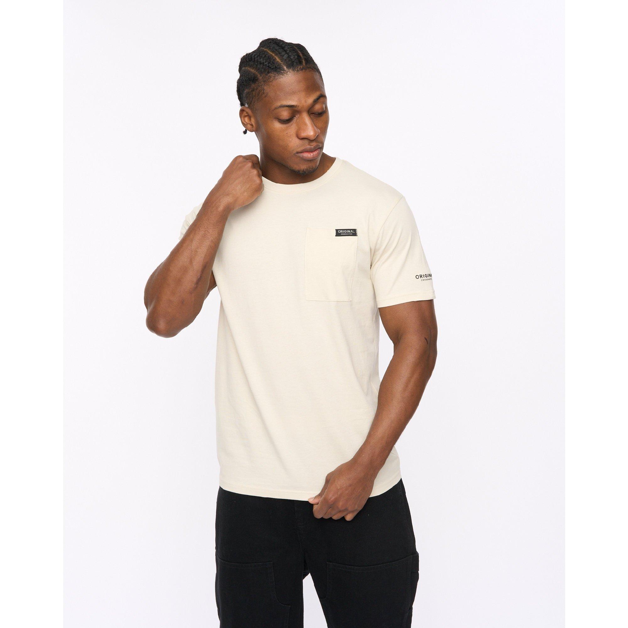 NEUTRAL - Crosshatch - Men's Portville Cotton Short-Sleeve T-Shirt - 3