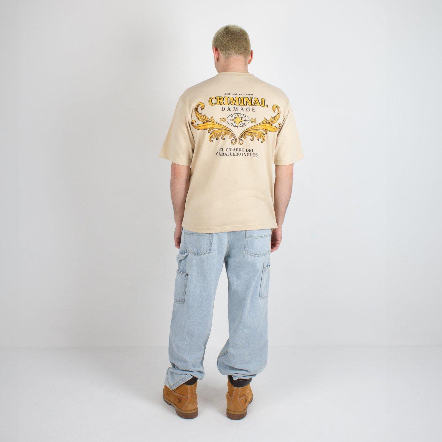 Sand - Criminal Damage - Damage Cigar Tee - 5