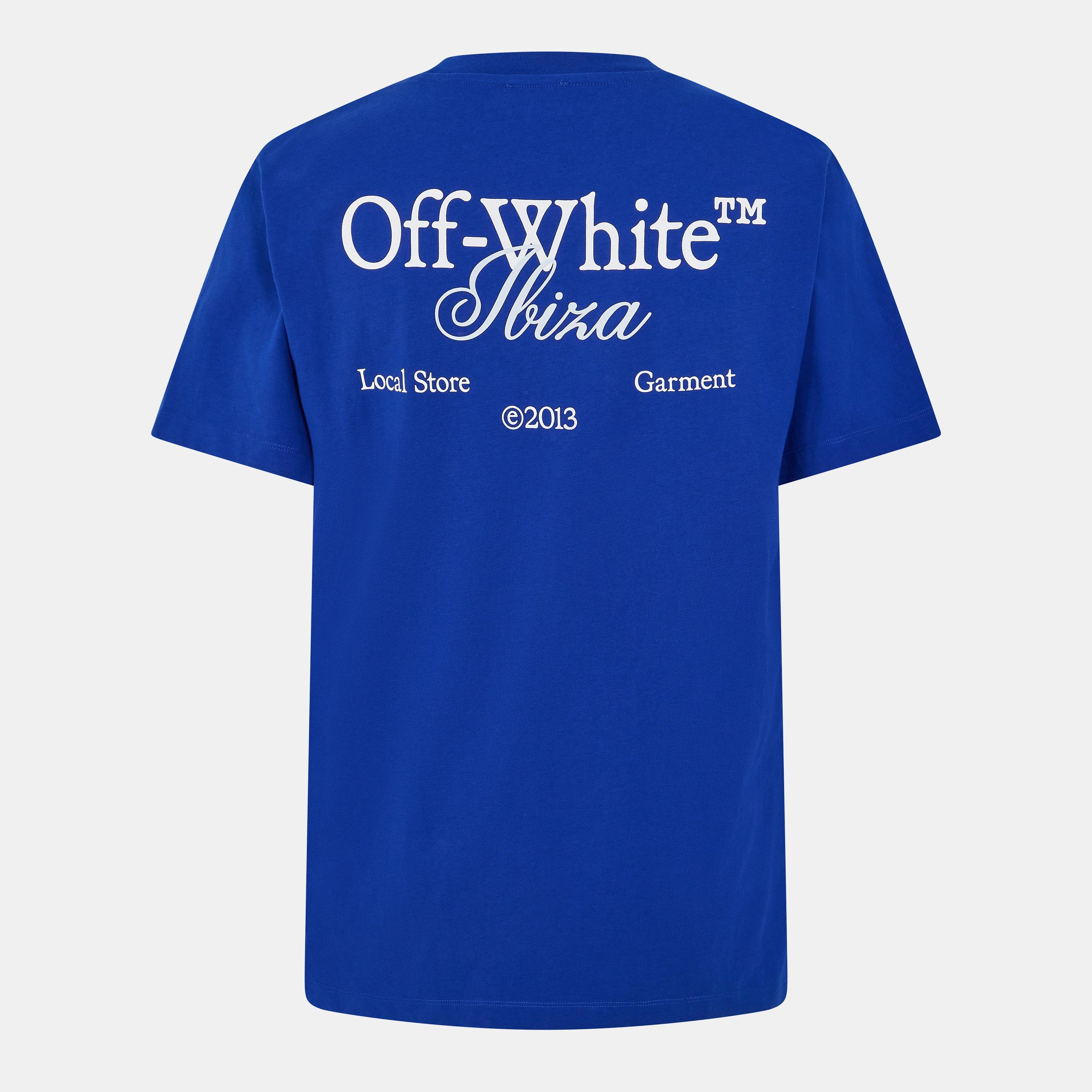 Bleu/Blanc - Off White - Men's Regular Fit T-Shirt - 2