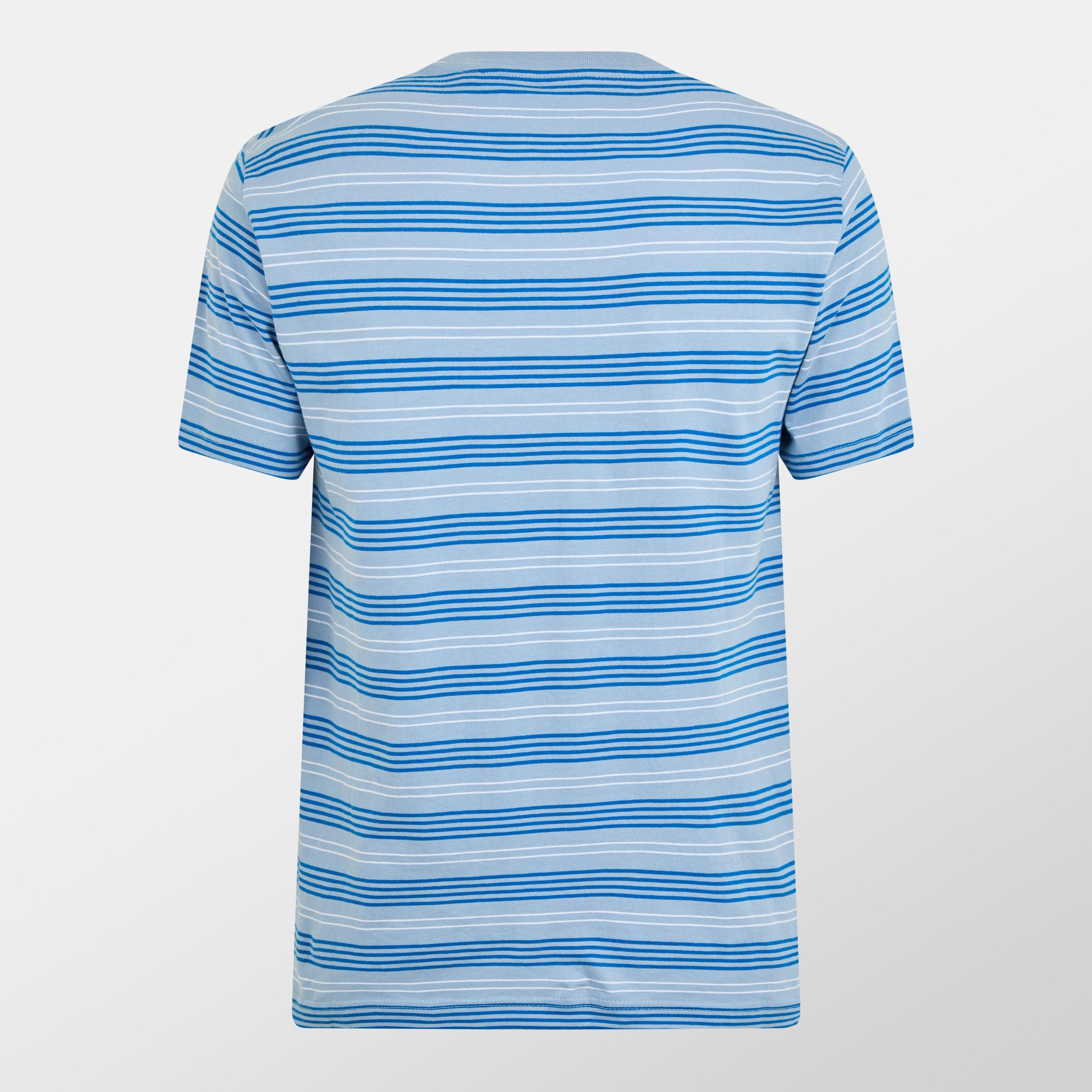 Klassisk Blå - Original Penguin - Regular Fit Stripe T-Shirt - 2