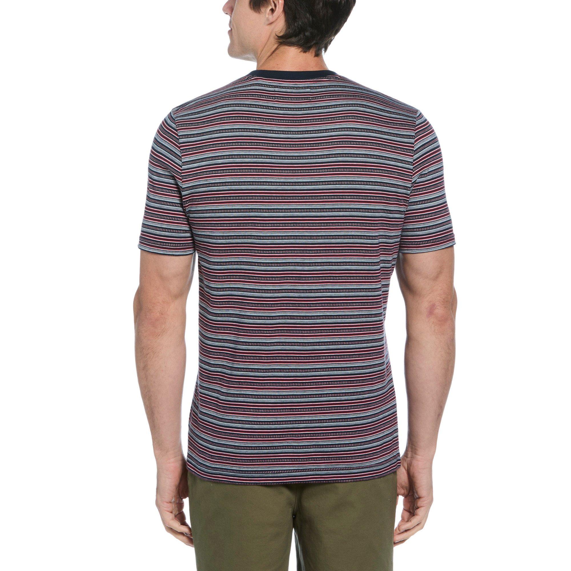 Tamno safirno - Original Penguin - Striped T-Shirt Mens - 3