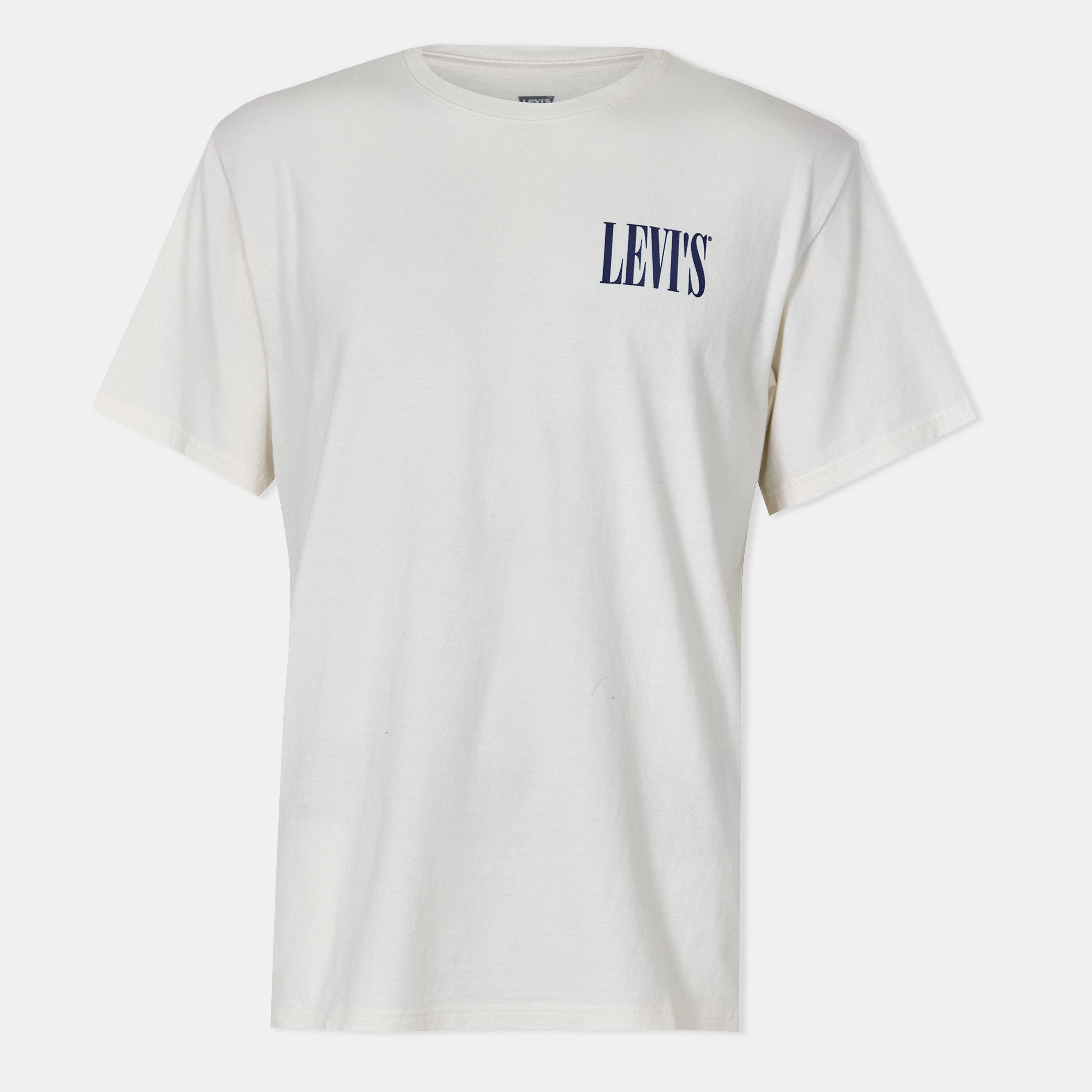 Blanco - Levis - Men's Serif Cowboy Regular Fit T-Shirt - 1