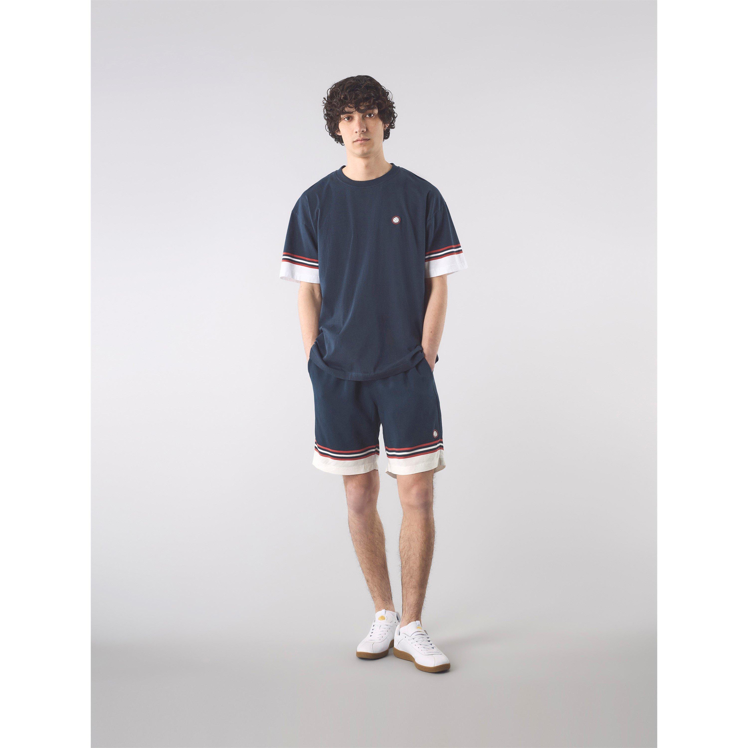 Navy - Pretty Green - Men's PG Valencia Regular Fit T-Shirt - 1