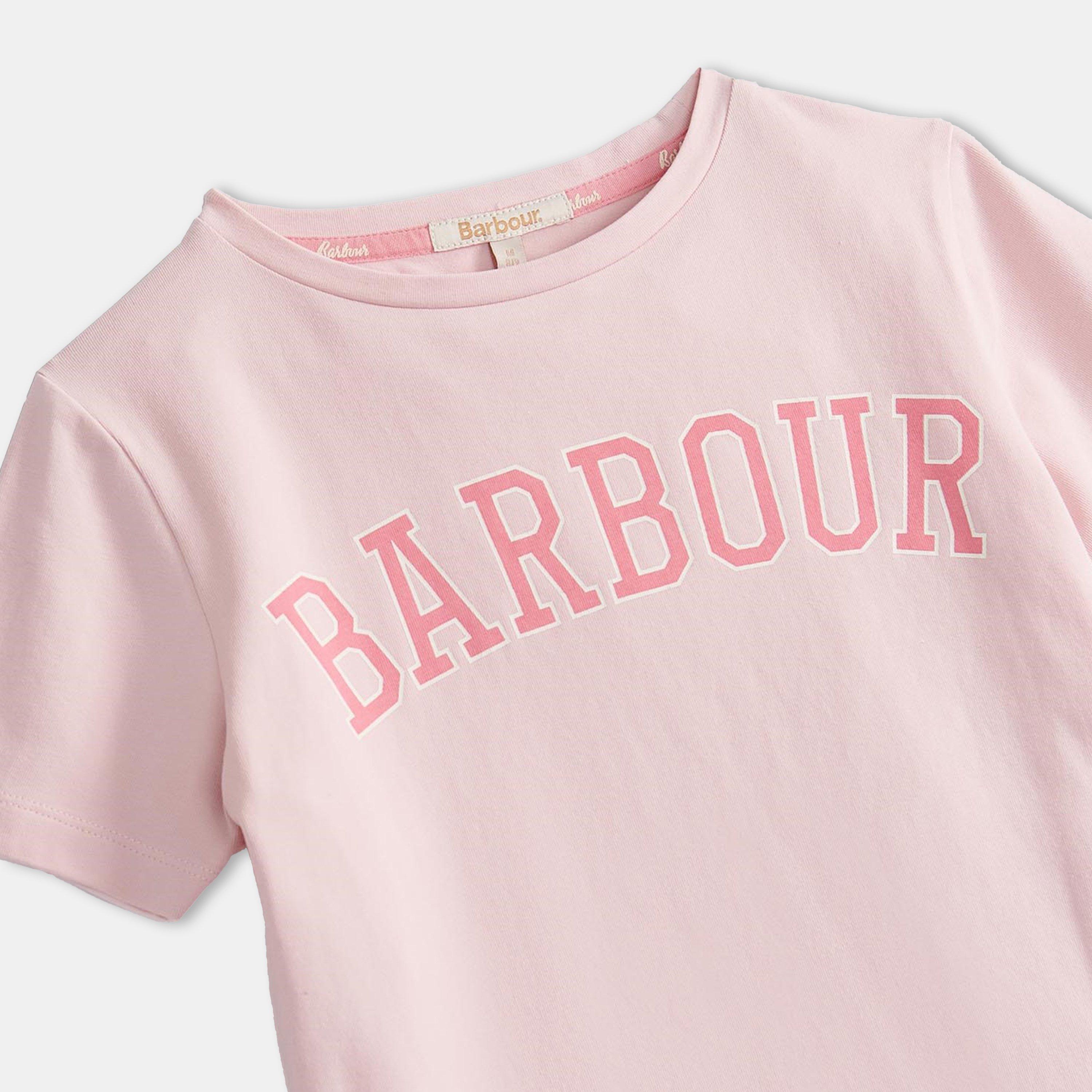 Shell Pink CO51 - Barbour - Girls Northumberland T-Shirt - 3