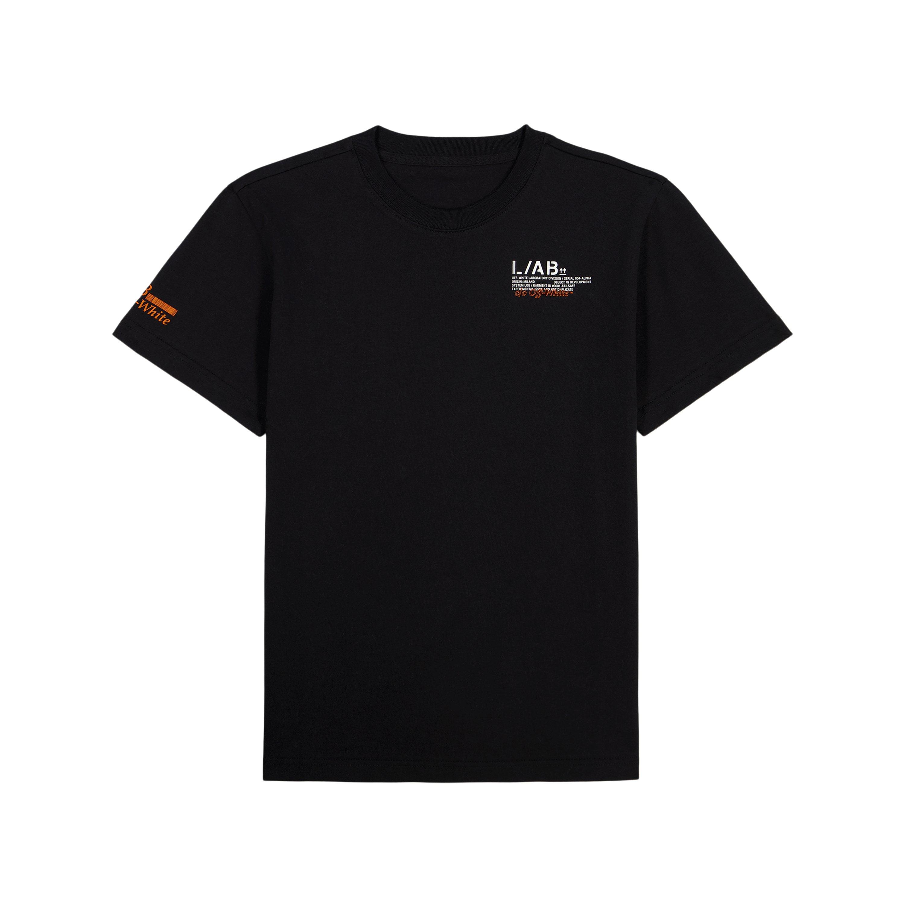 L/AB Off White | Boys' Graphic Cotton Short-Sleeve Regular-Fit T