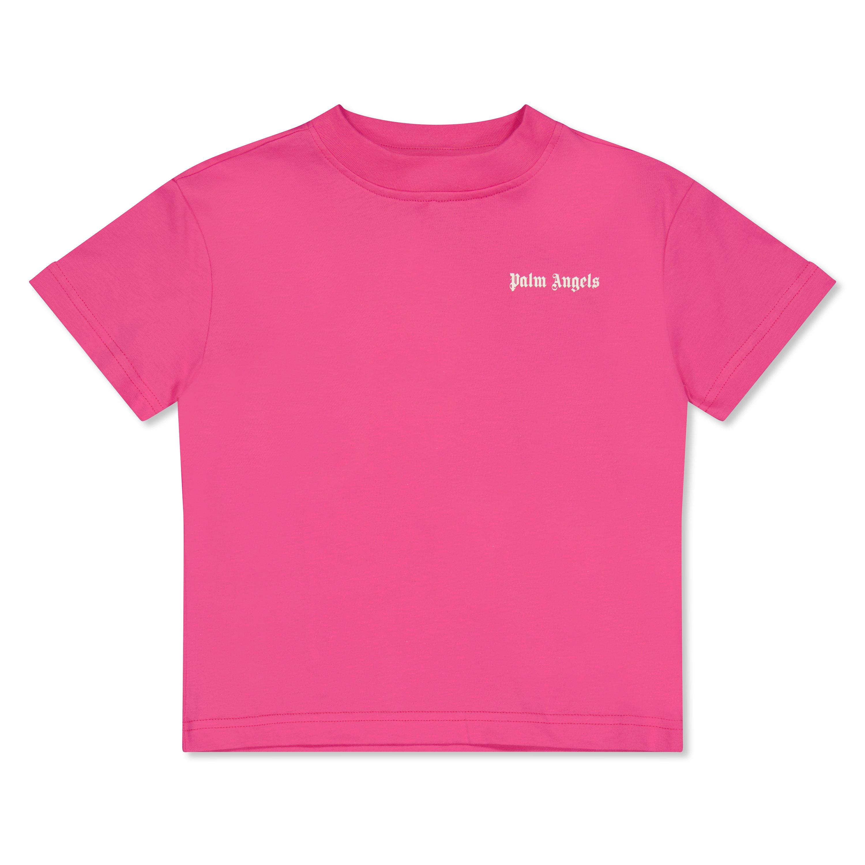 Palm Angels Kids' T-Shirt - Pink - Size 14Y