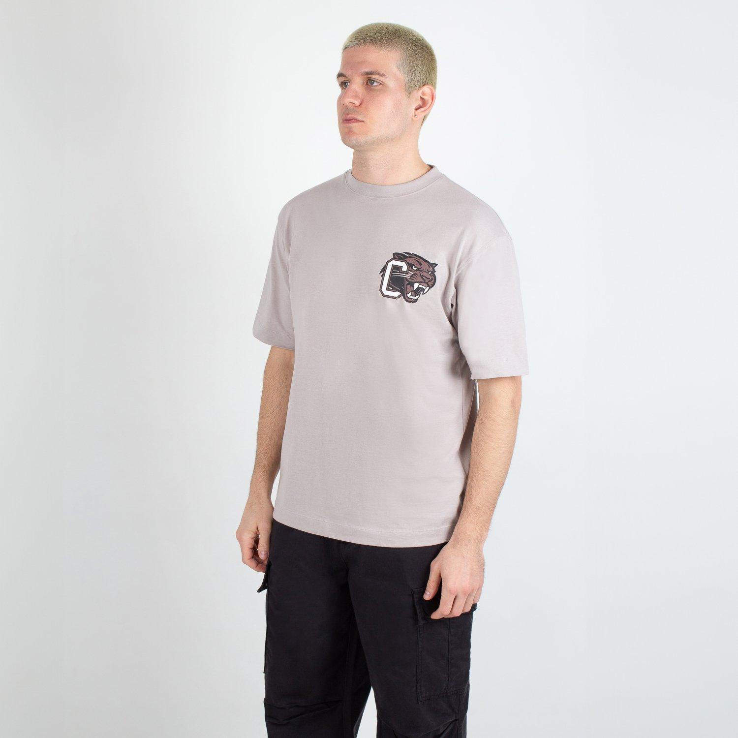 Grigio Chiaro - Criminal Damage - Men's Oversized T-Shirt - 2