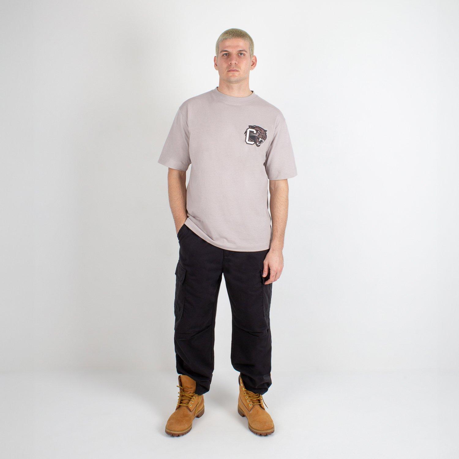 Grigio Chiaro - Criminal Damage - Men's Oversized T-Shirt - 5