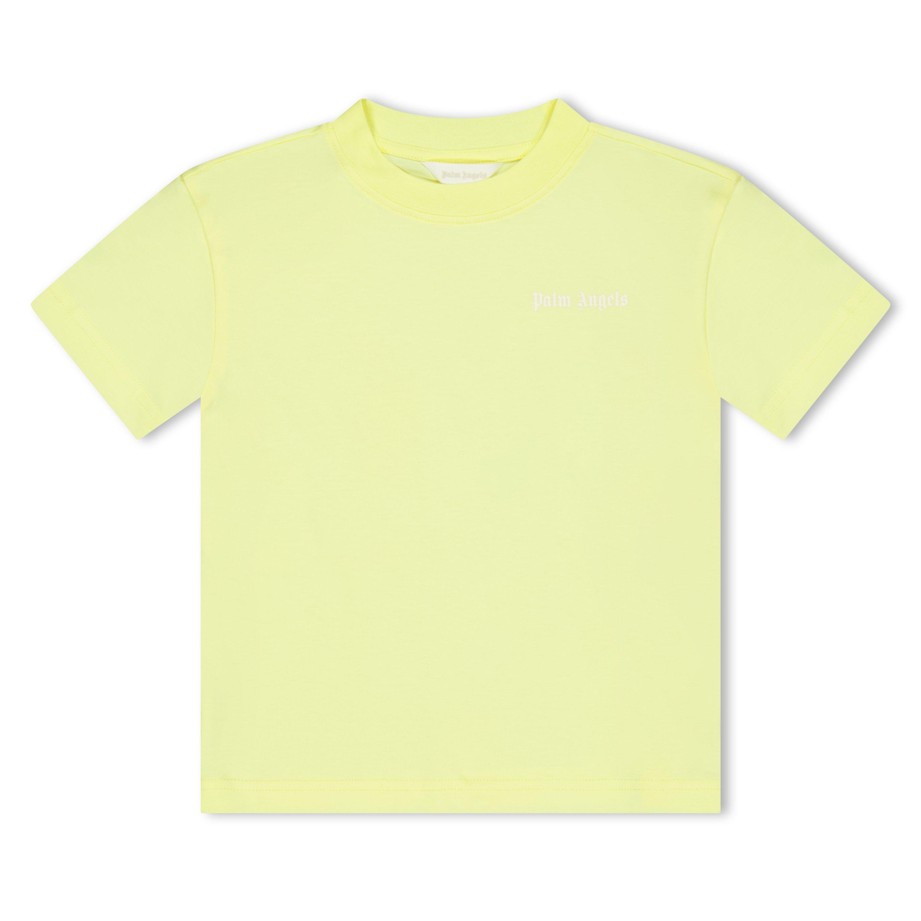 Palm Angels Girls Palm Bear Tee Jn61 - Yellow - 6Y