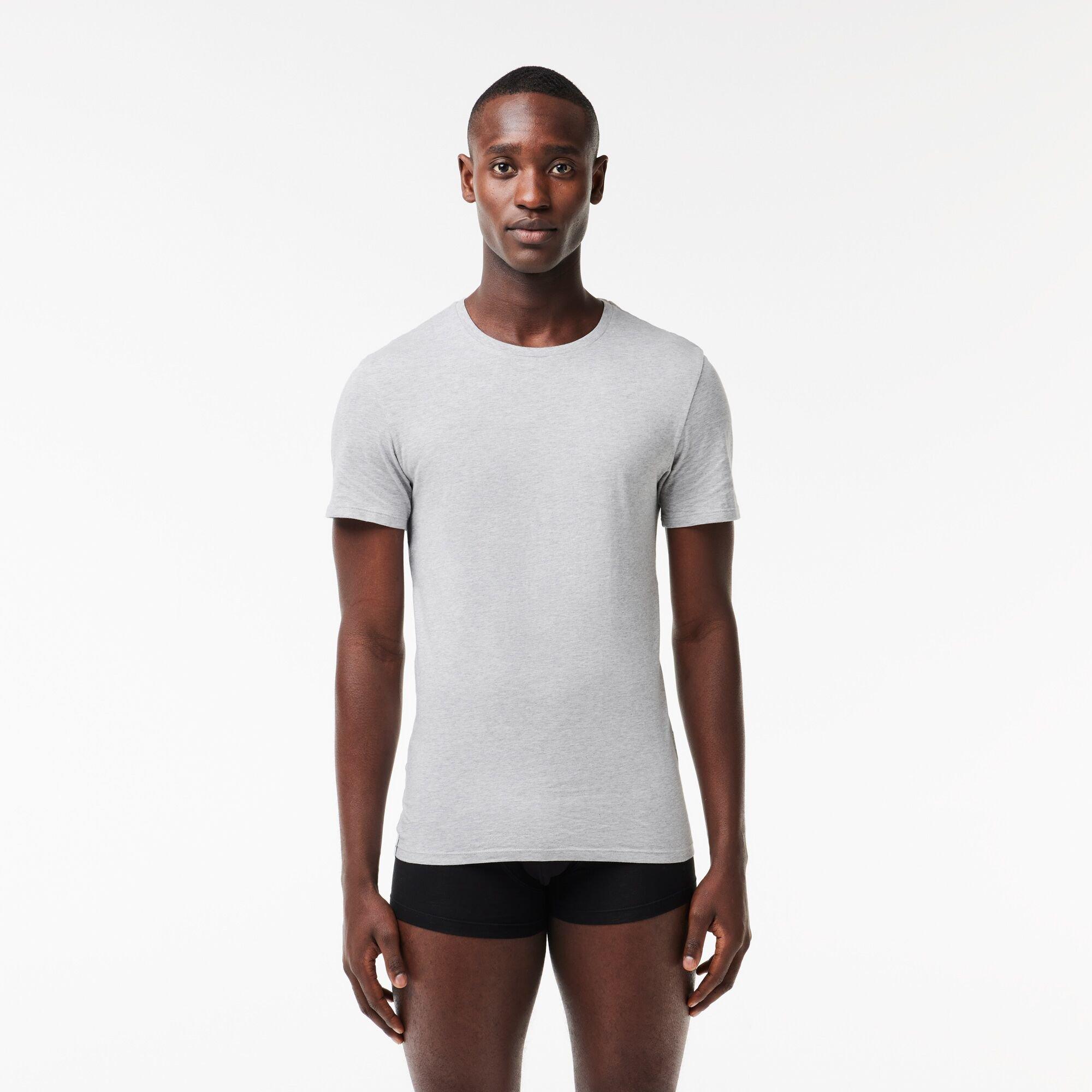 Branco/Prateado - Lacoste - Undw Tee-Shi Sn99 - 8