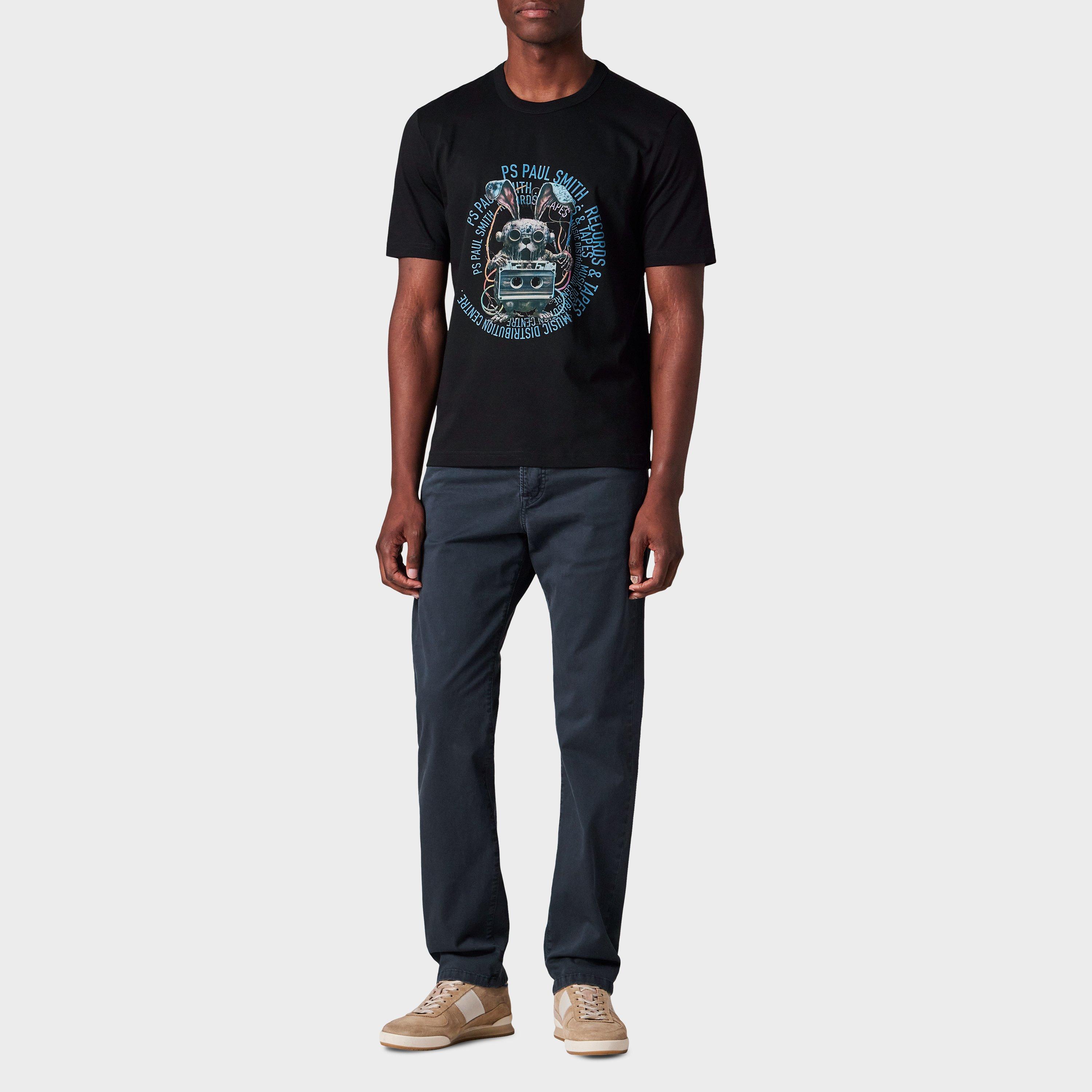 Black 79 - PS Paul Smith - Bunny Graphic Tee - 4