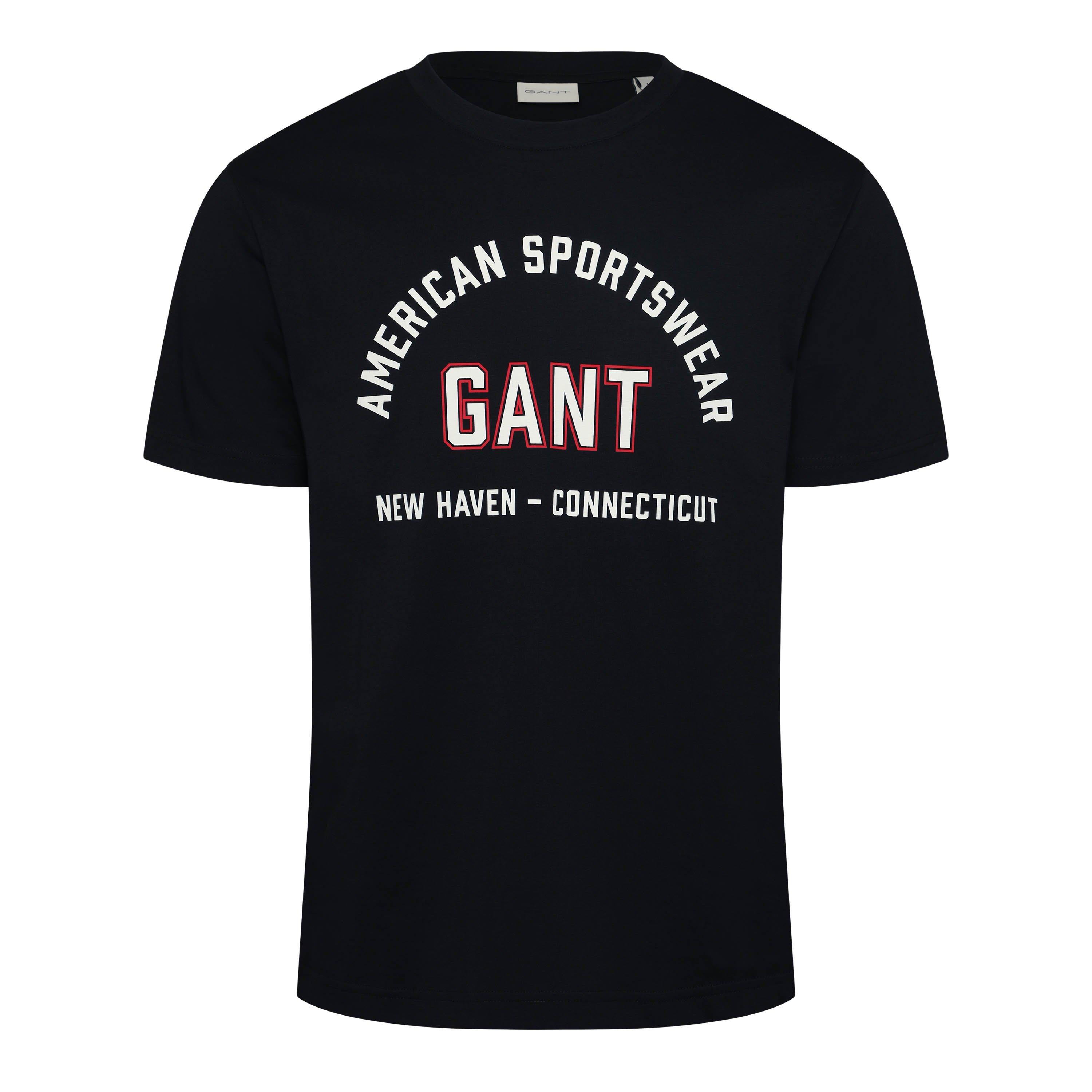 PRETO - Gant - Gant Graph T-Shirt Sn64 - 1