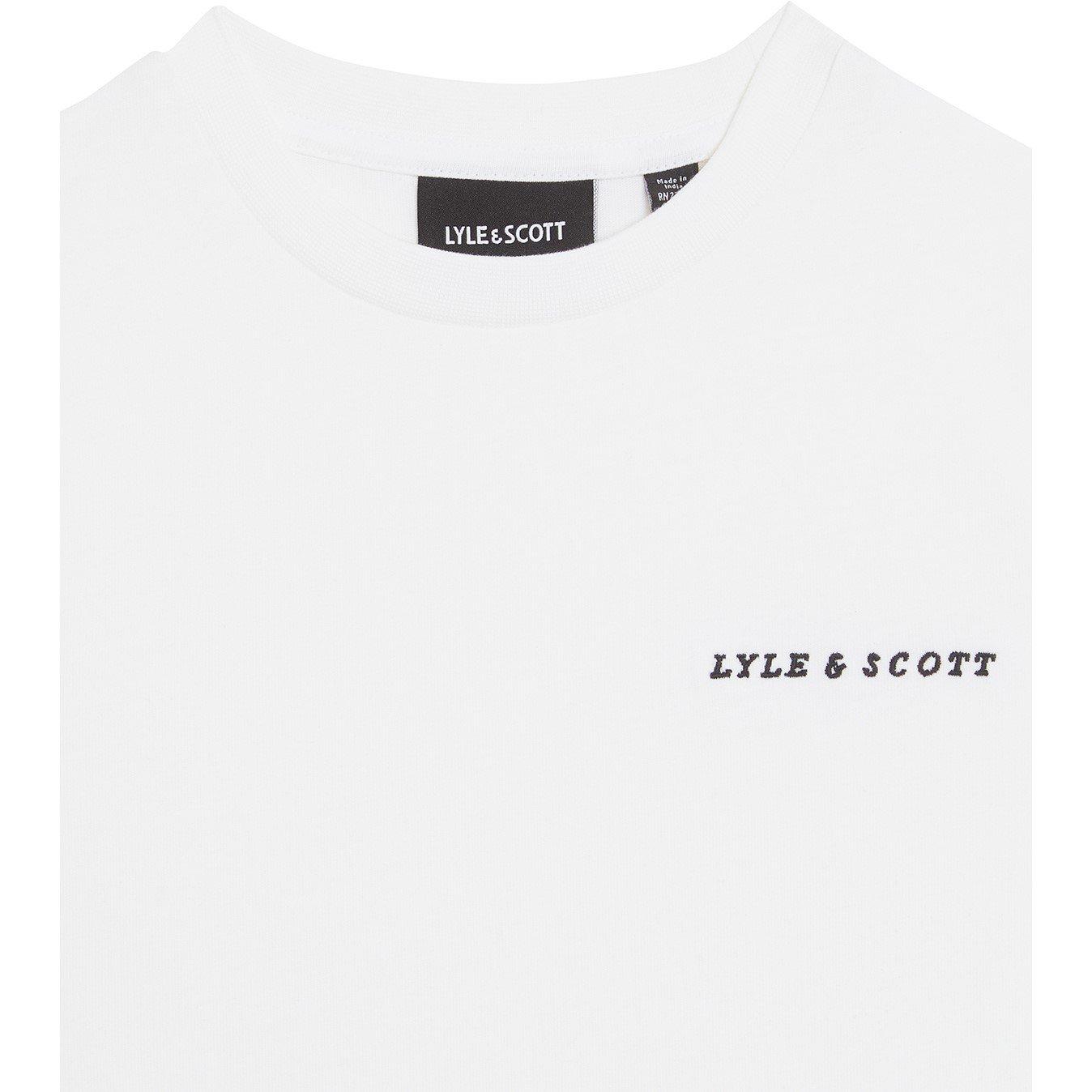 White - Lyle and Scott - Kids' Logo Regular Fit T-Shirt - 2