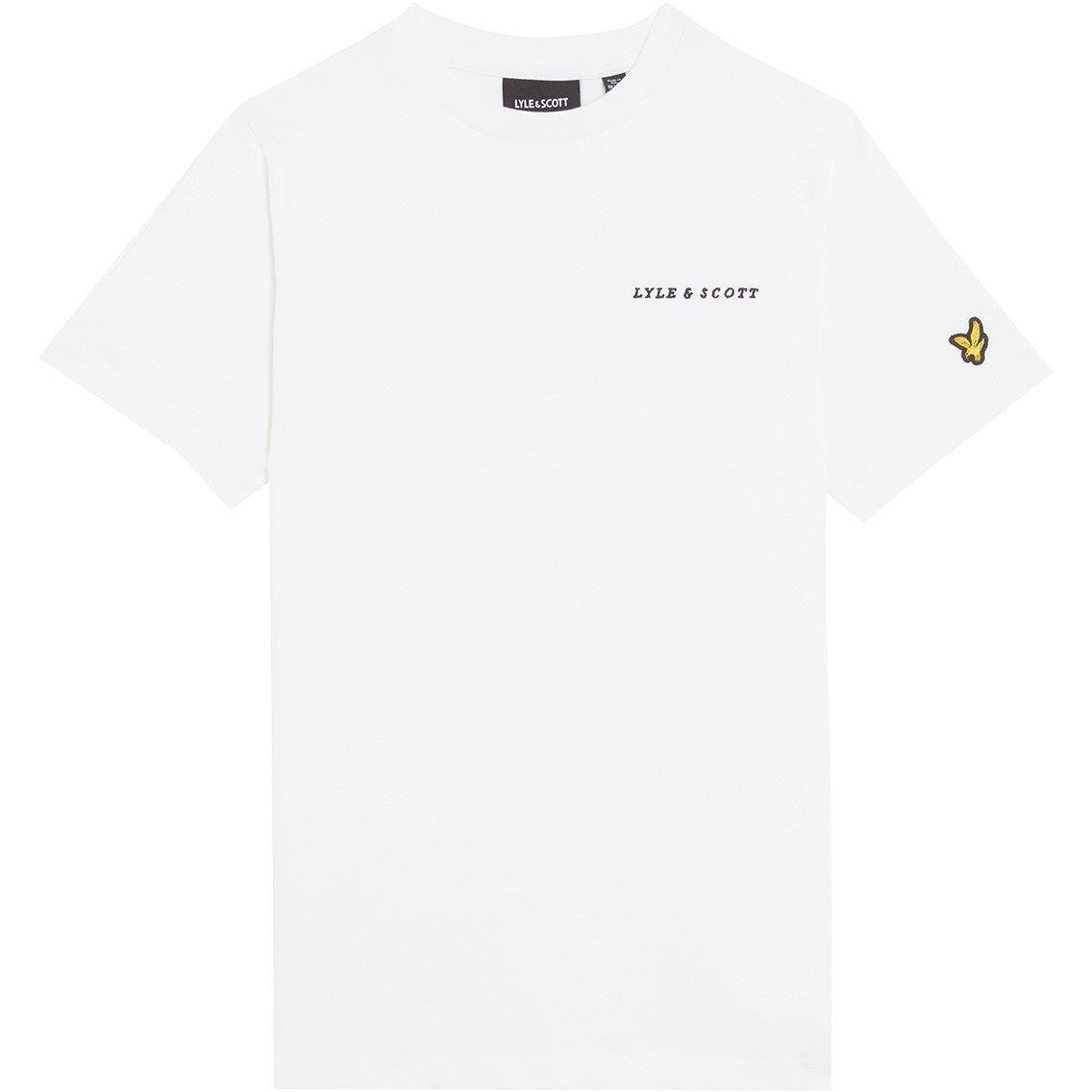 White - Lyle and Scott - Kids' Logo Regular Fit T-Shirt - 3
