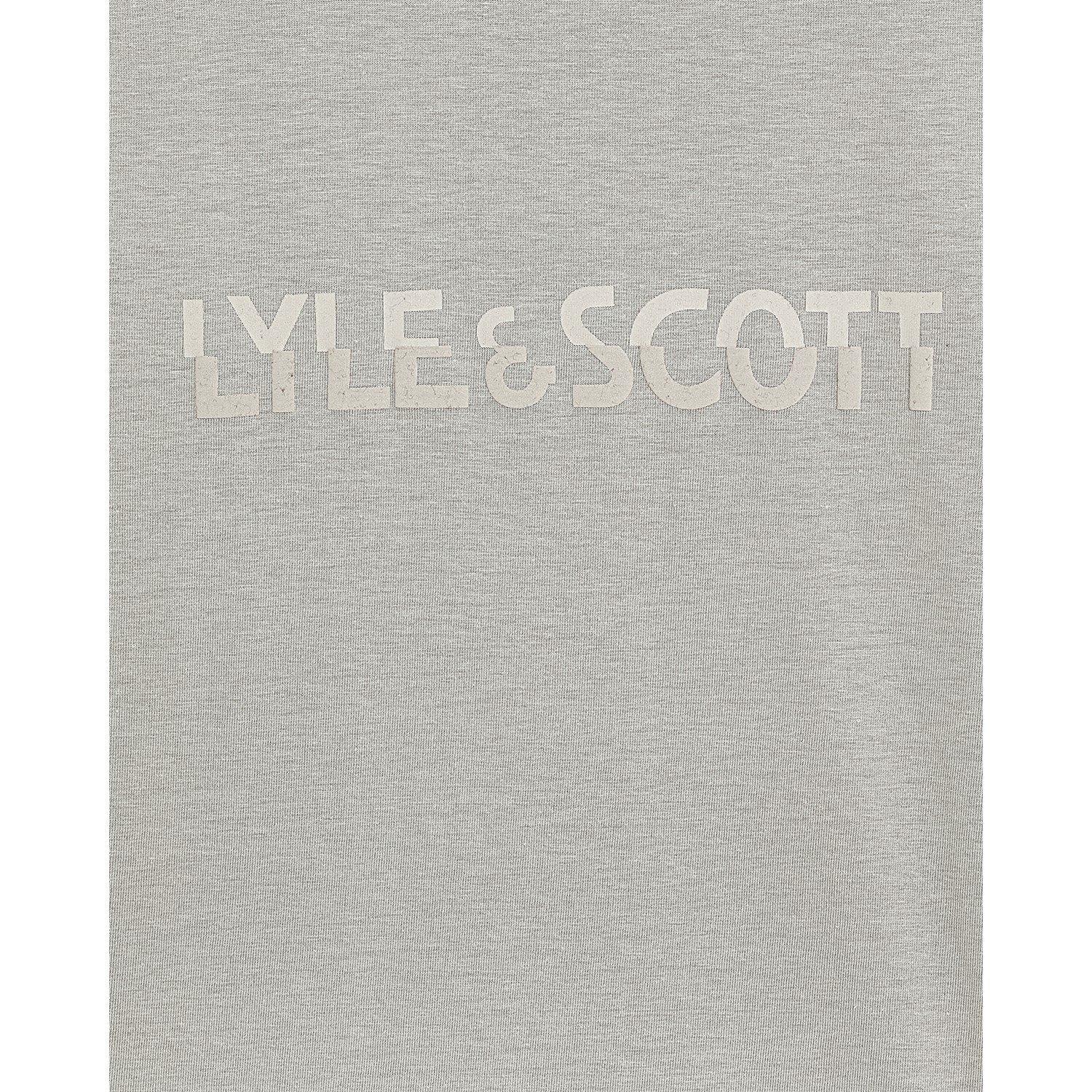 Lyle And Scott Boys Kids' Logo Regular Fit T-Shirt - Sharkskin X852 - 10-11 Yrs
